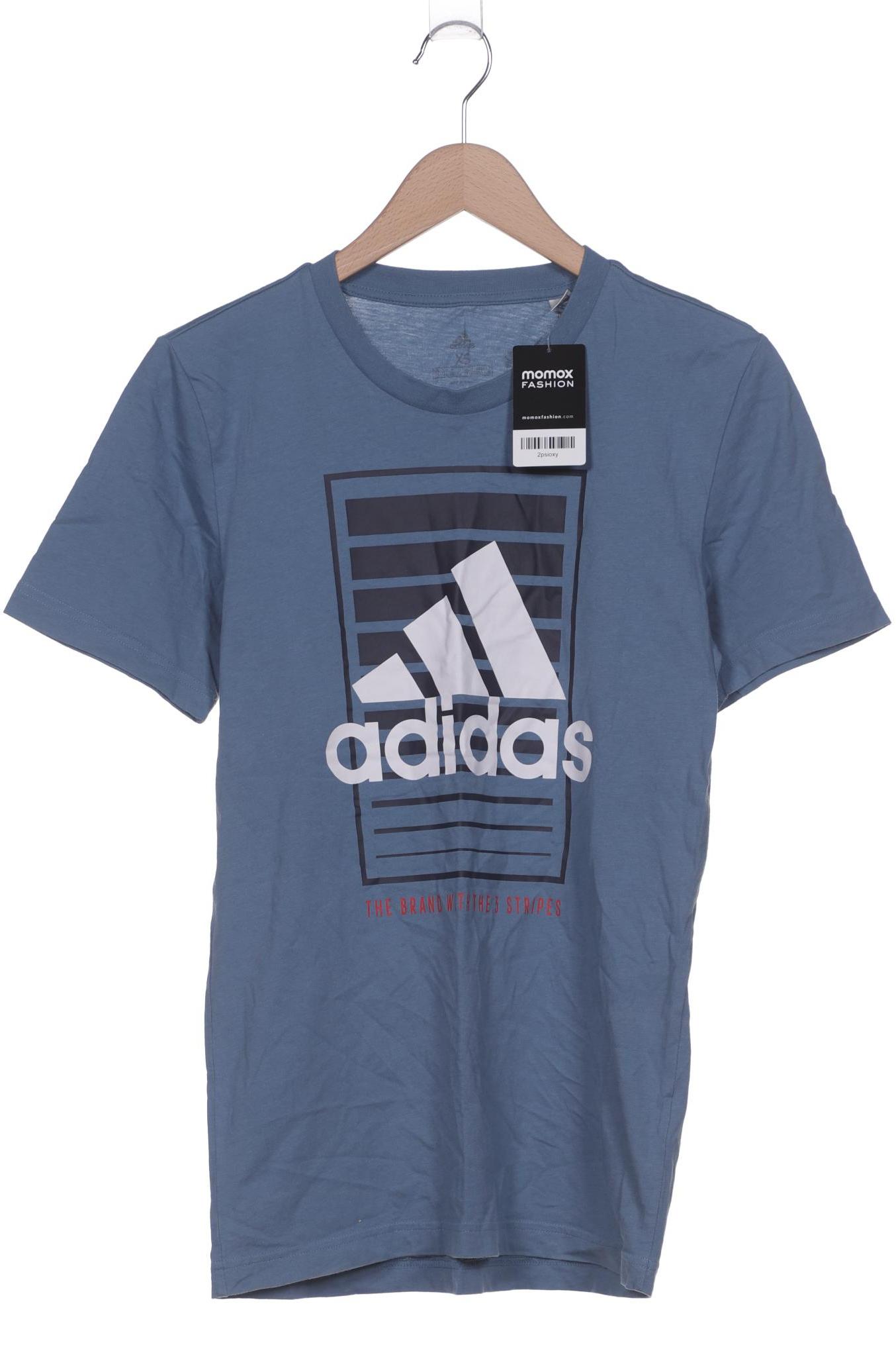 

adidas Herren T-Shirt, blau, Gr. 44