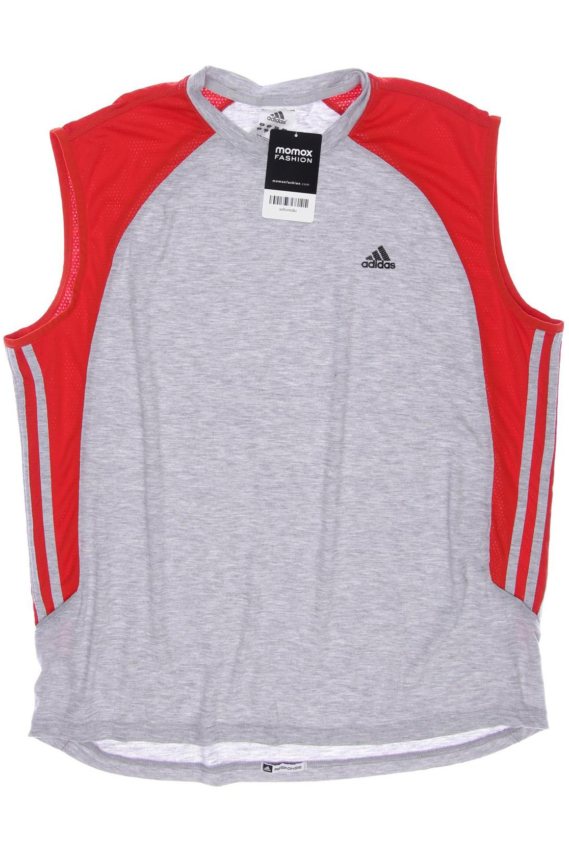 

adidas Herren T-Shirt, grau, Gr. 48