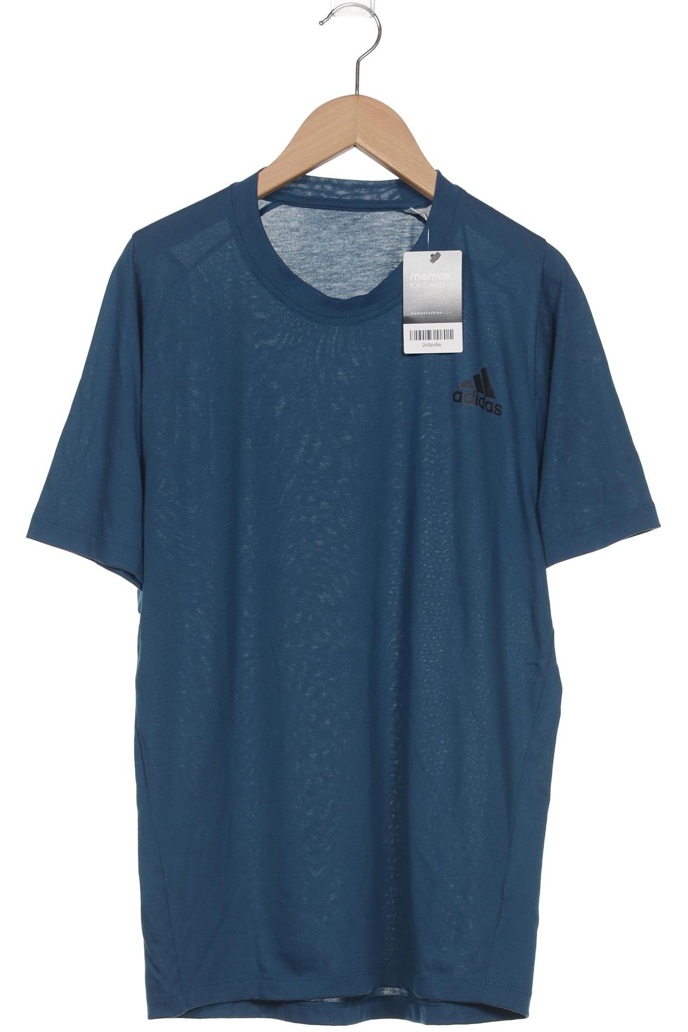 

adidas Herren T-Shirt, blau, Gr. 46