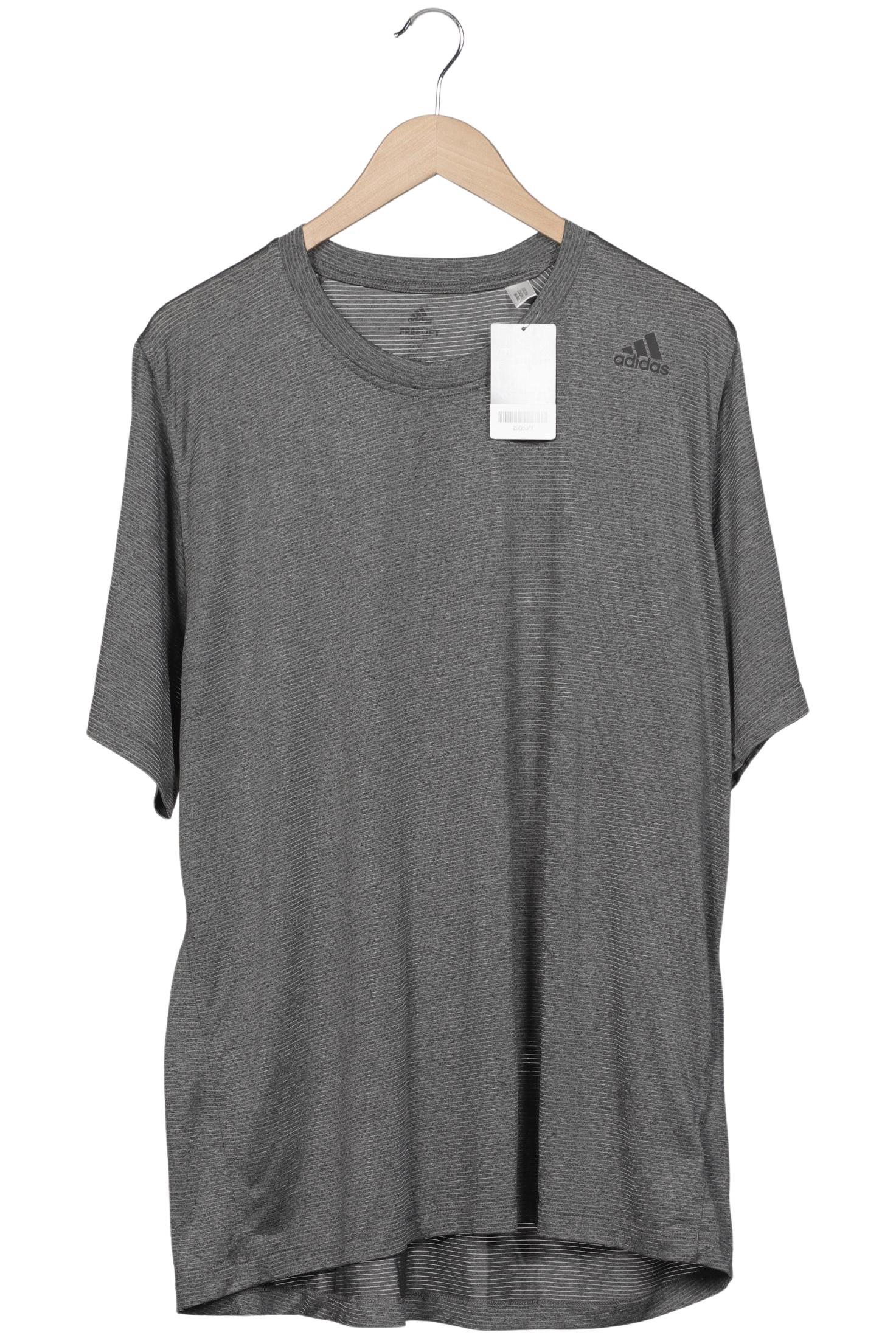 

adidas Herren T-Shirt, grau, Gr. 56