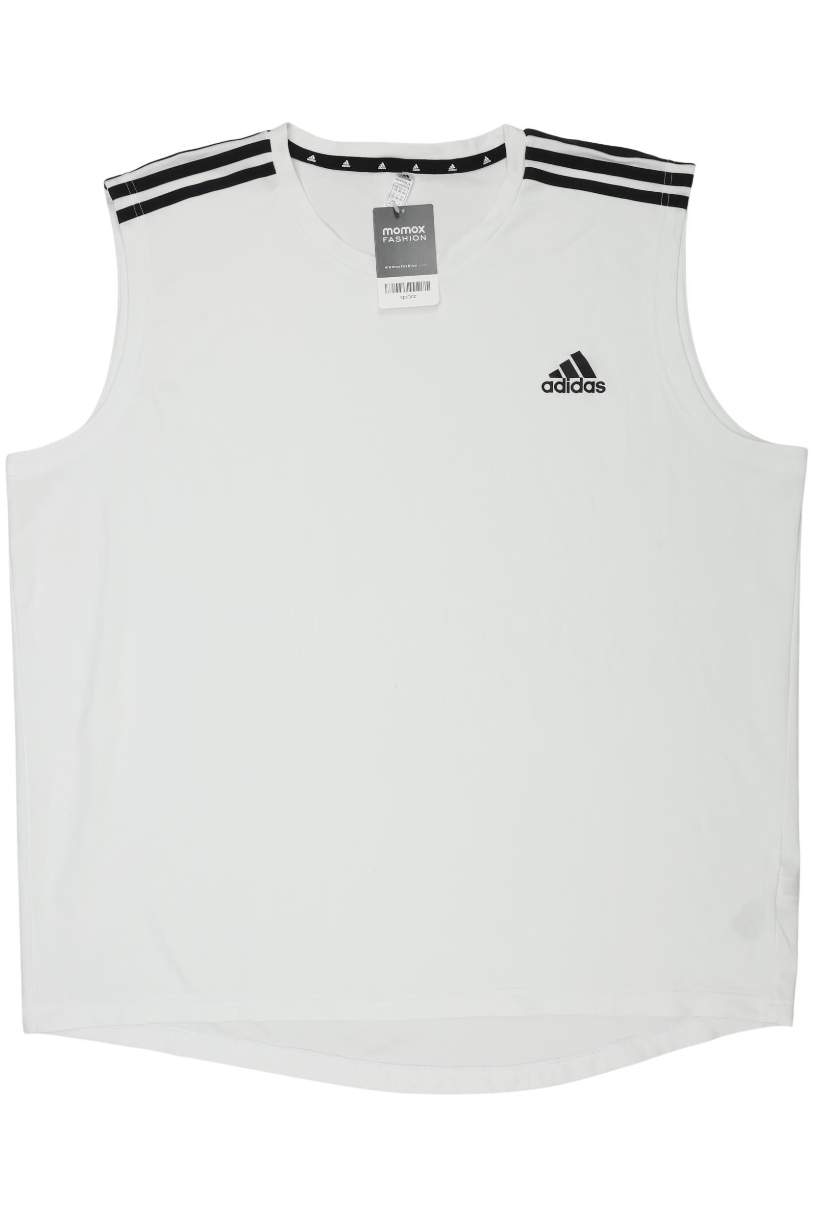 

adidas Herren T-Shirt, weiß, Gr. 56