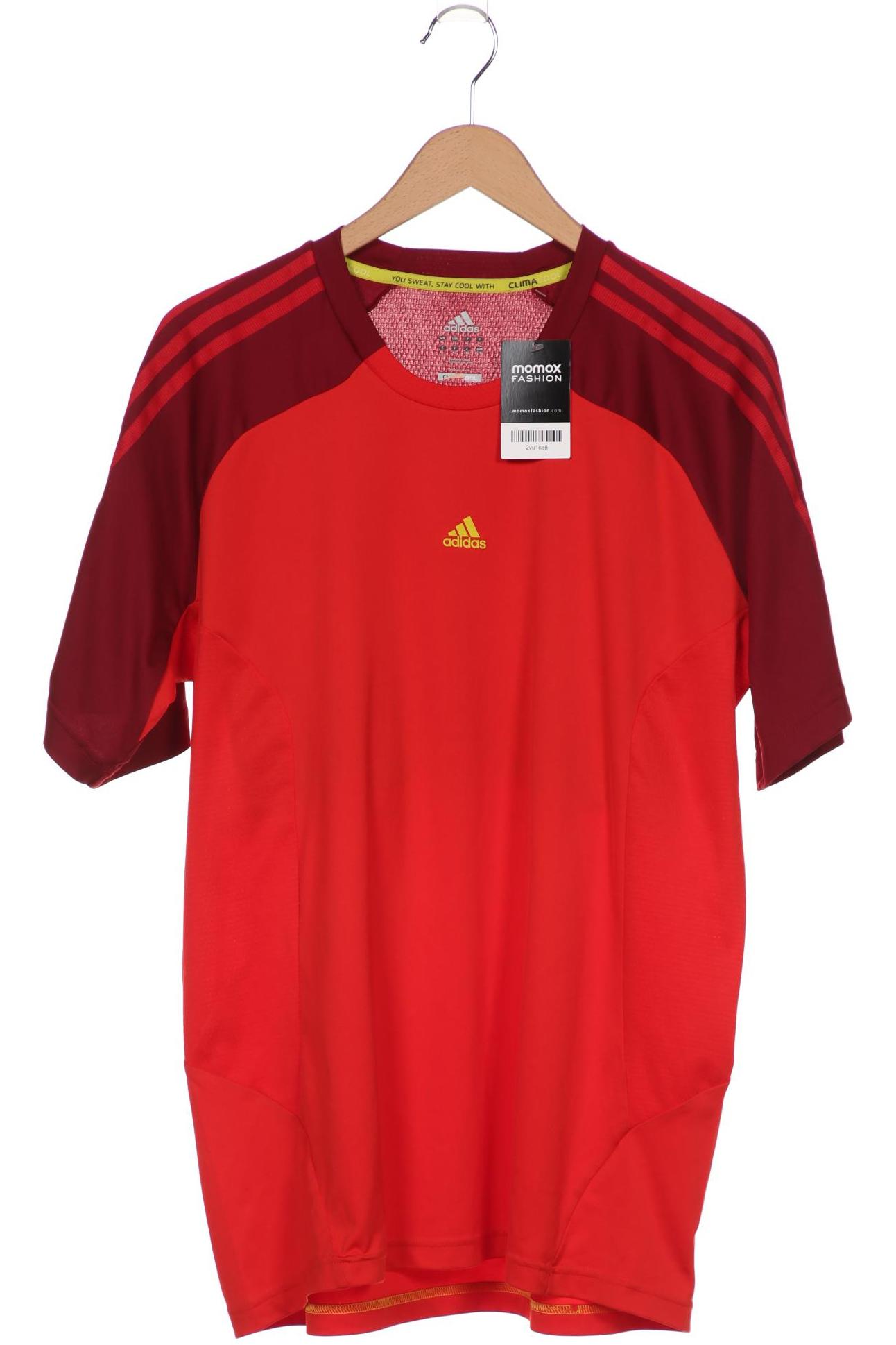 

adidas Herren T-Shirt, rot, Gr. 54