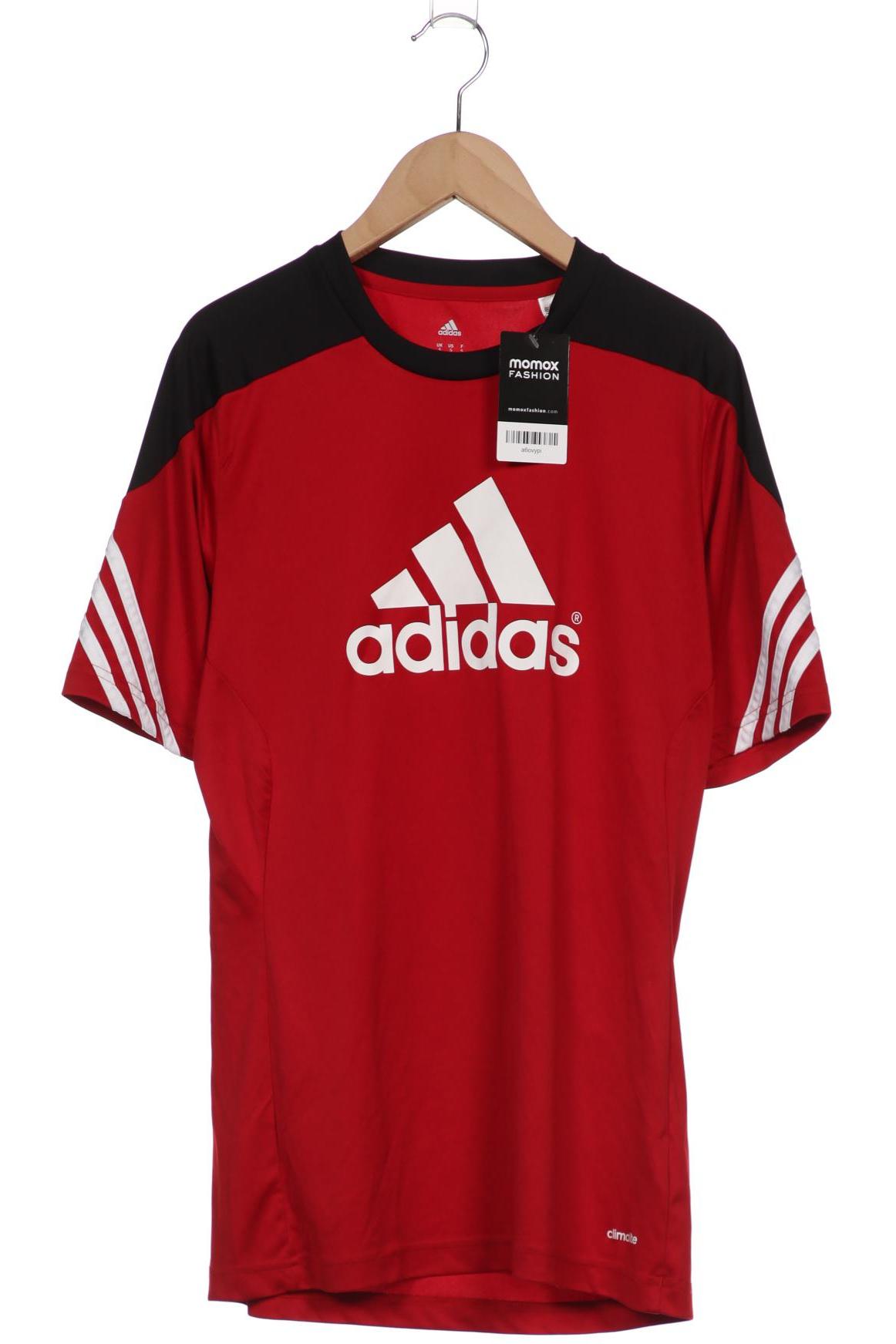 

adidas Herren T-Shirt, rot, Gr. 46