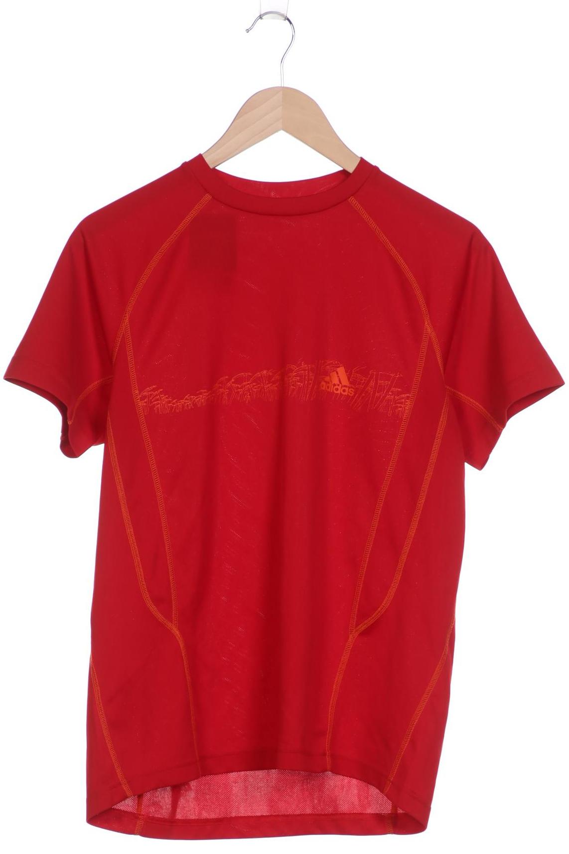 

adidas Herren T-Shirt, rot, Gr. 48