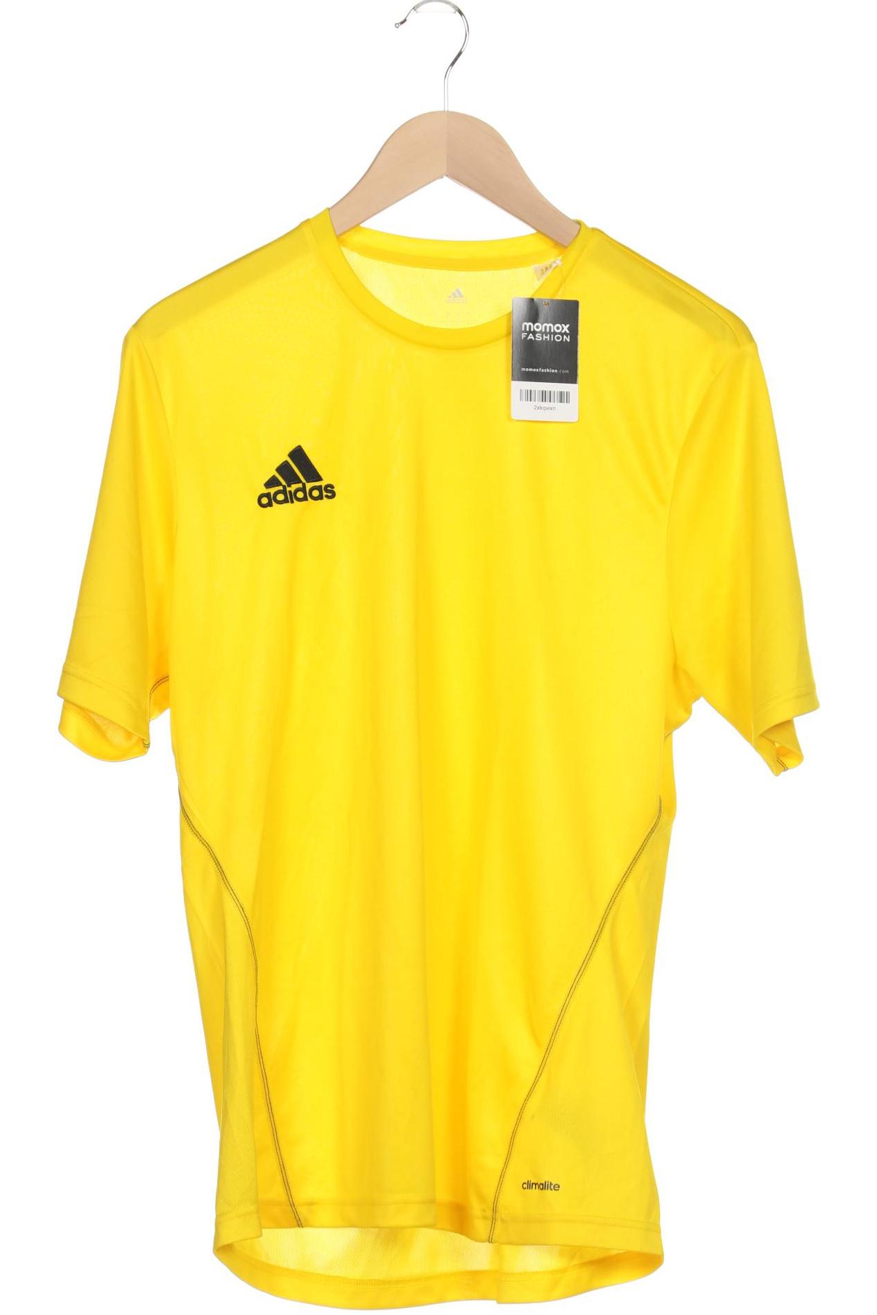 

adidas Herren T-Shirt, gelb, Gr. 52