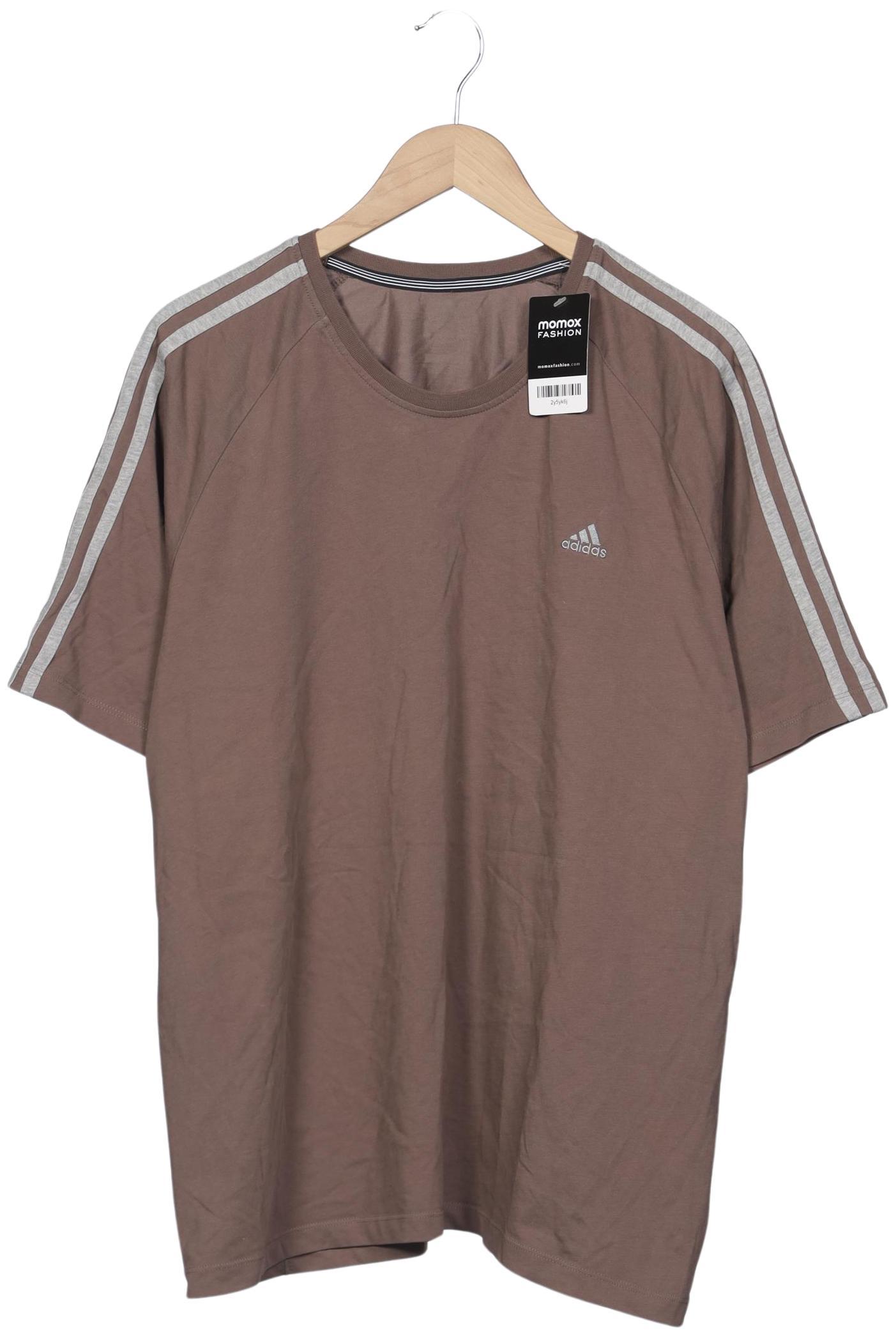

adidas Herren T-Shirt, braun, Gr. 56