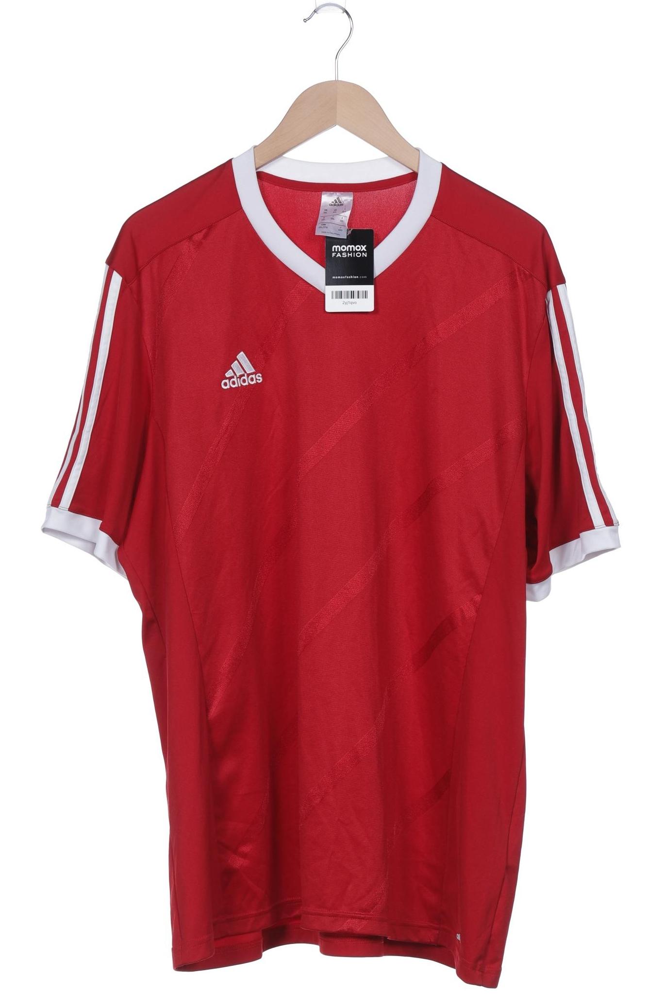 

adidas Herren T-Shirt, rot, Gr. 56
