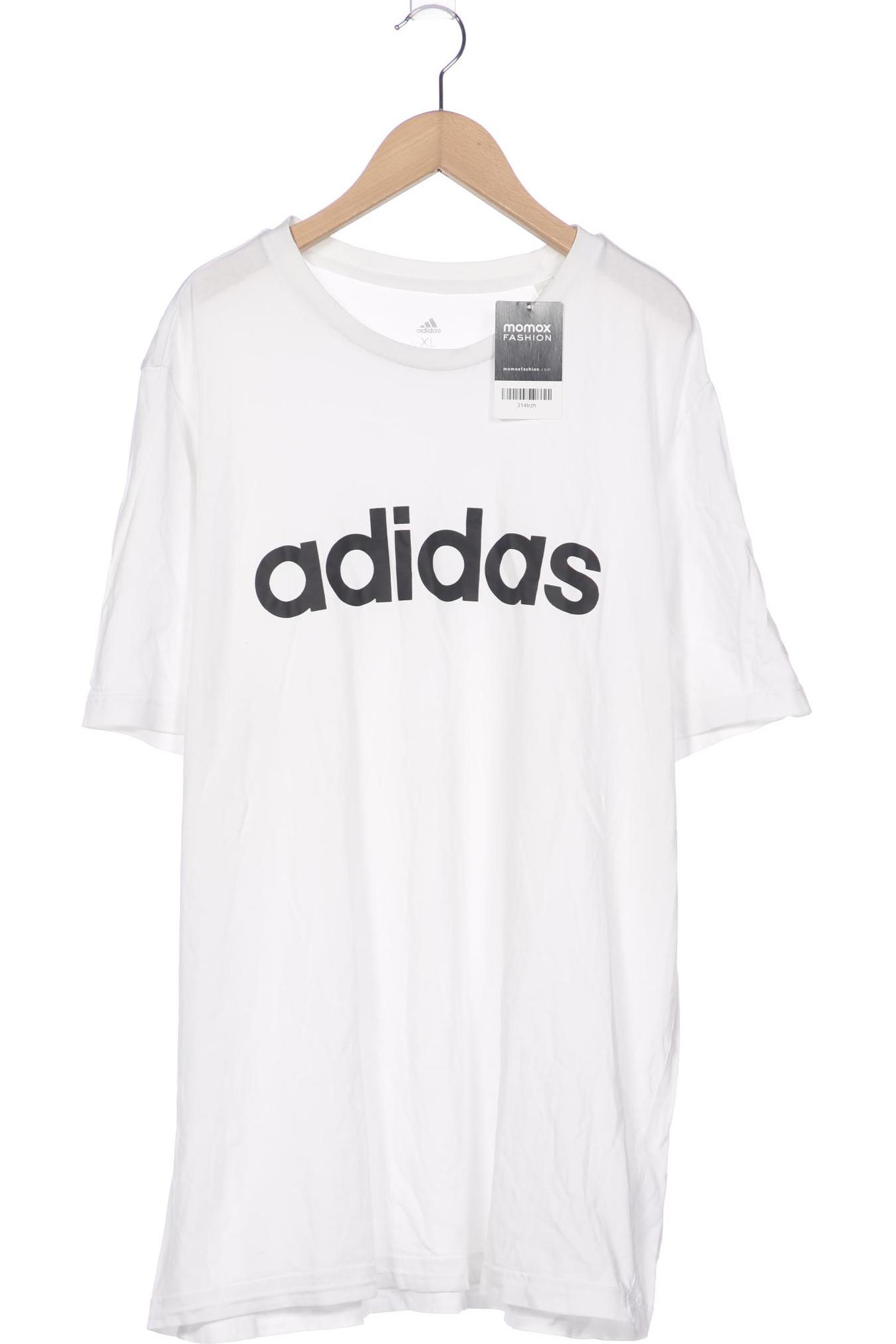 

adidas Herren T-Shirt, weiß, Gr. 54