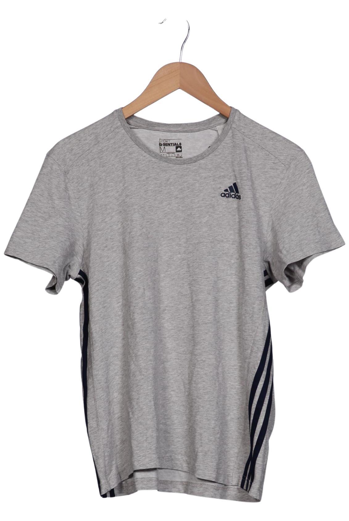 

adidas Herren T-Shirt, grau, Gr. 48