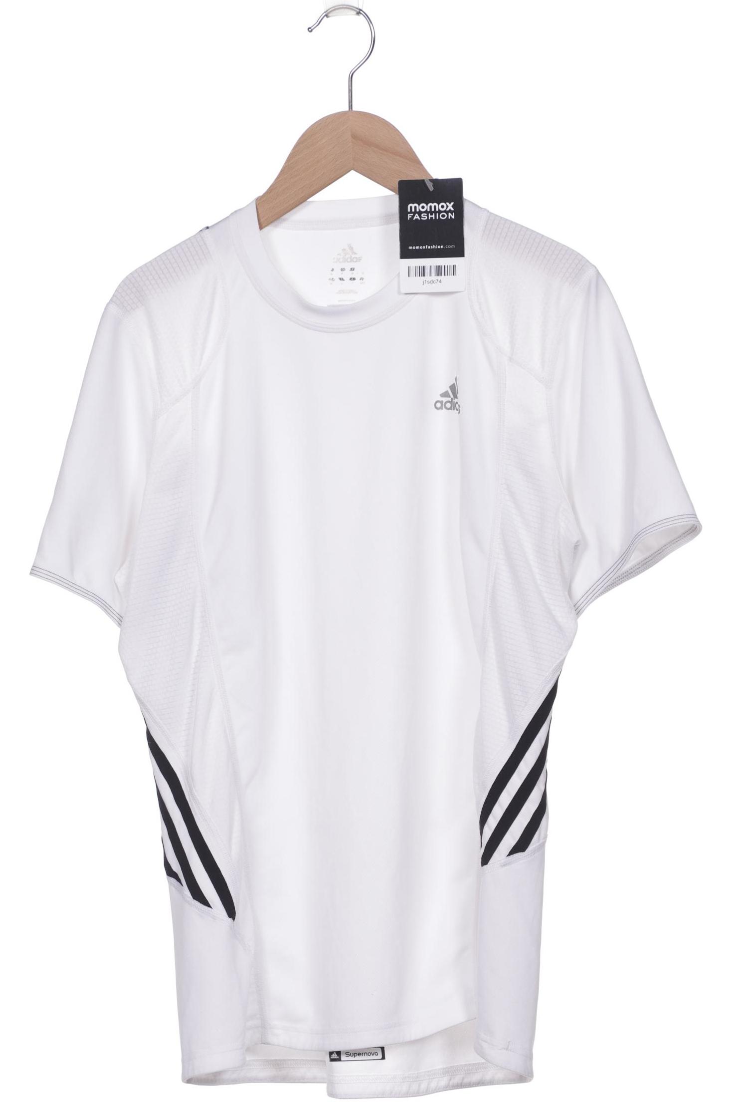 

adidas Herren T-Shirt, weiß, Gr. 48