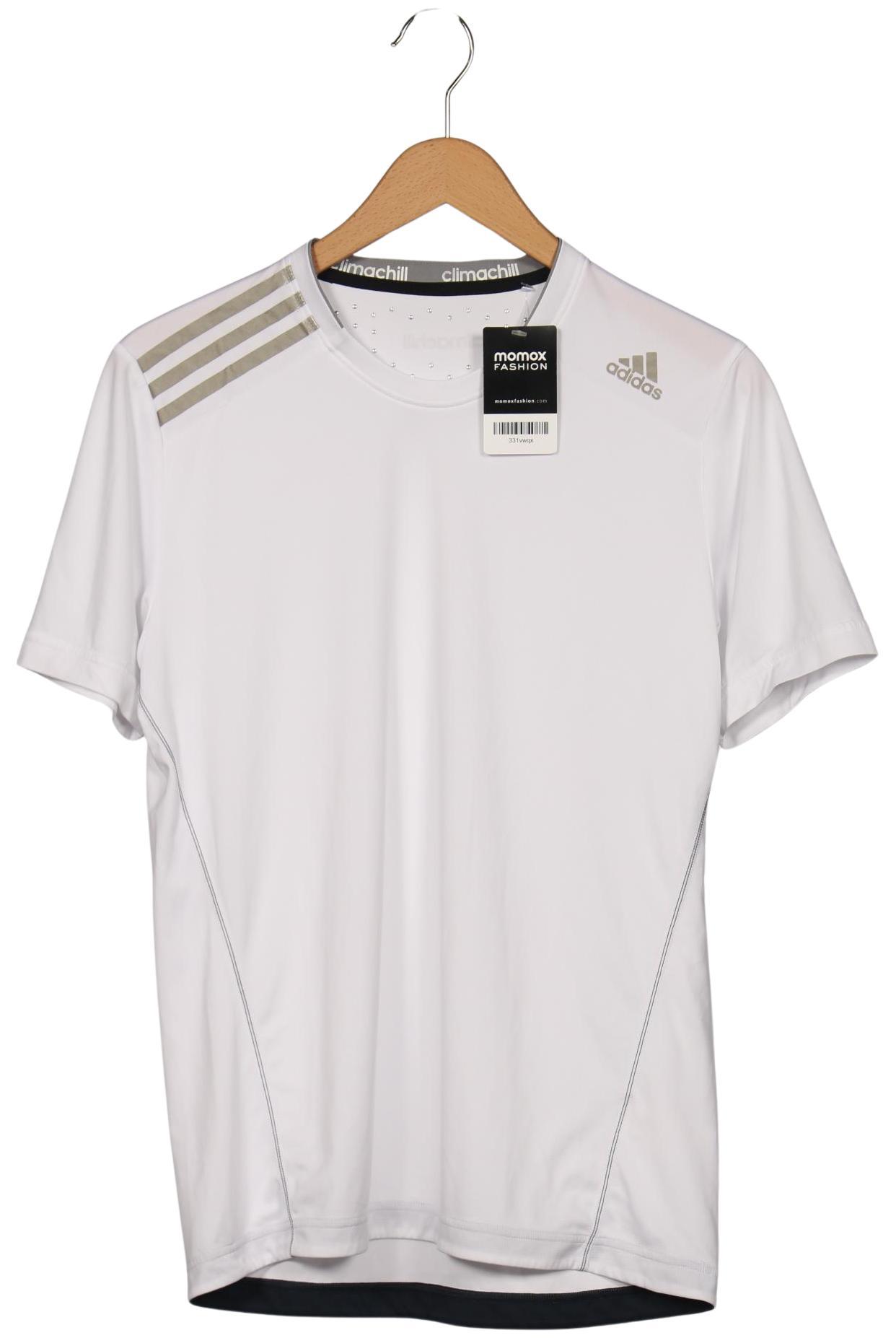 

adidas Herren T-Shirt, weiß, Gr. 48