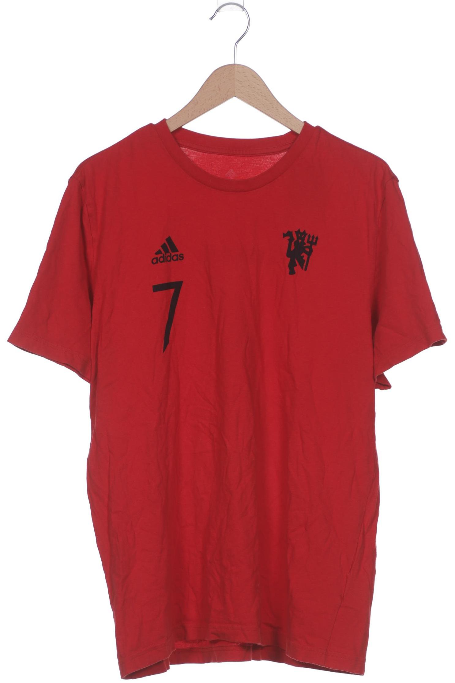 

adidas Herren T-Shirt, rot, Gr. 52