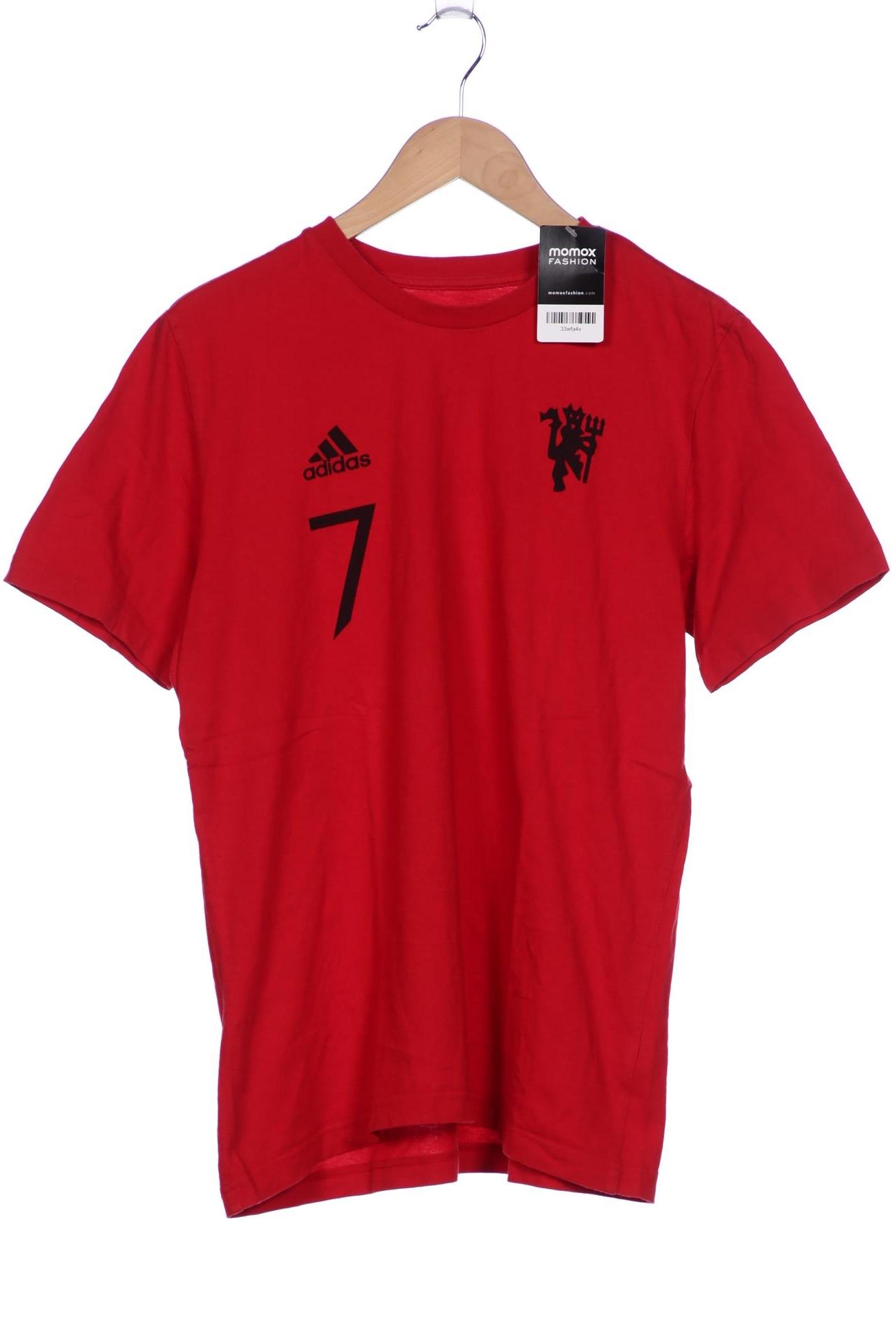 

adidas Herren T-Shirt, rot, Gr. 48