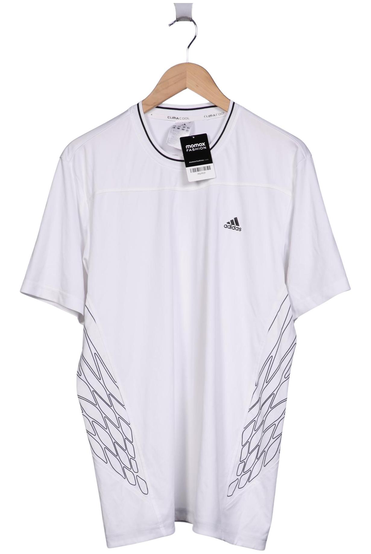 

adidas Herren T-Shirt, weiß, Gr. 52