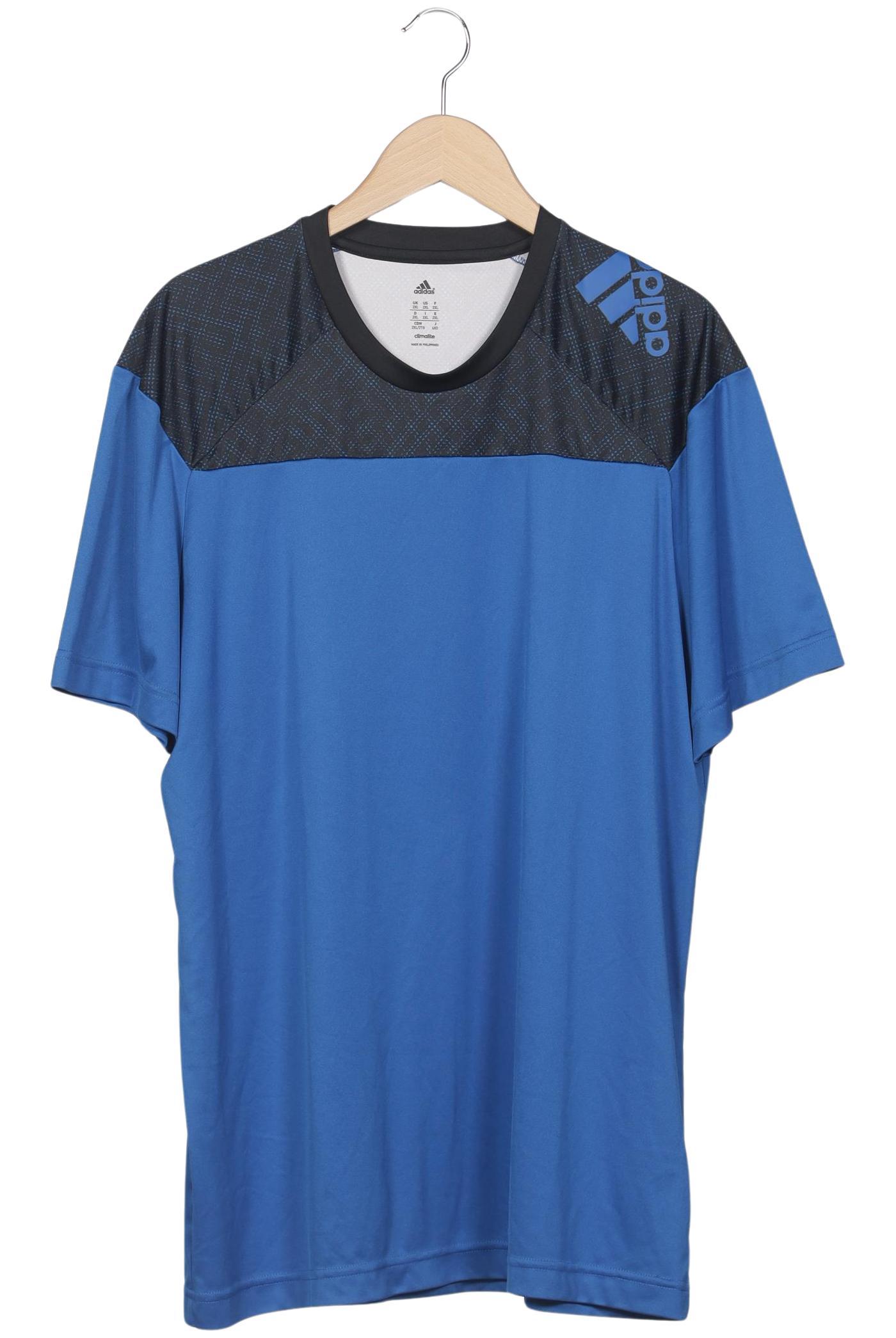 

adidas Herren T-Shirt, blau, Gr. 56