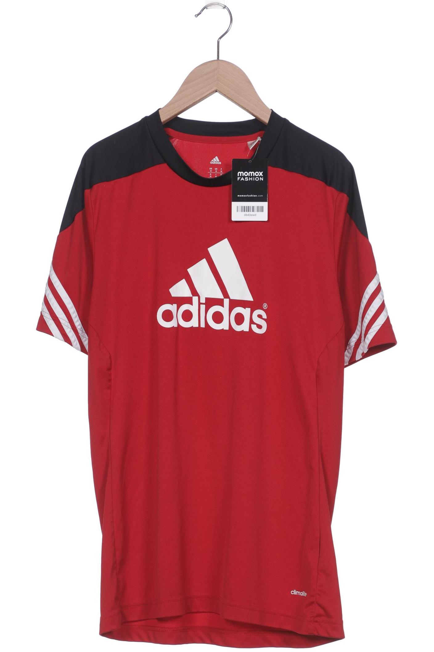 

adidas Herren T-Shirt, rot, Gr. 48