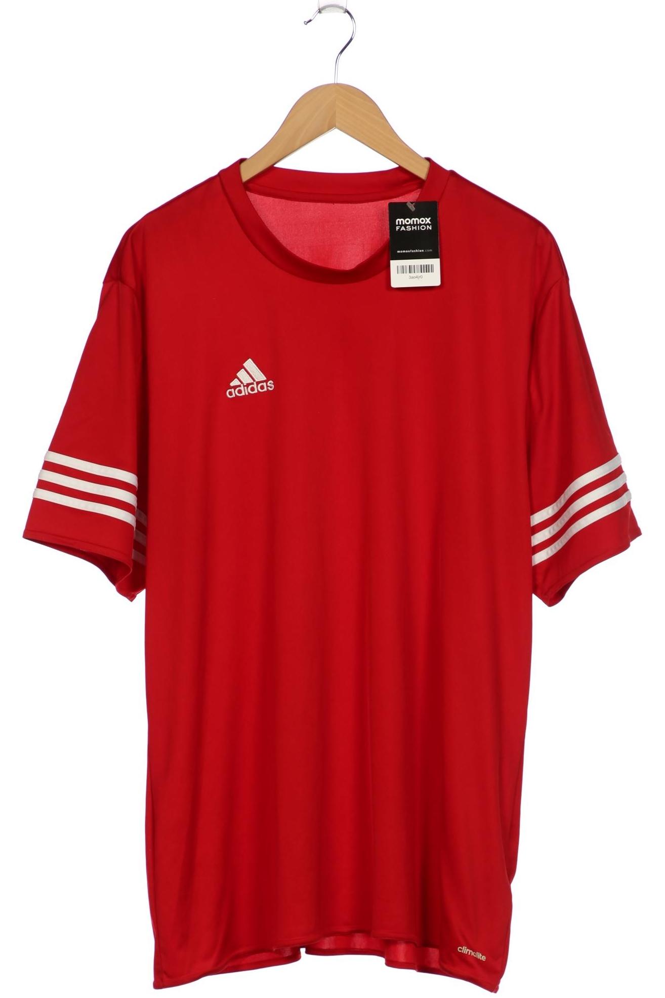 

adidas Herren T-Shirt, rot, Gr. 56