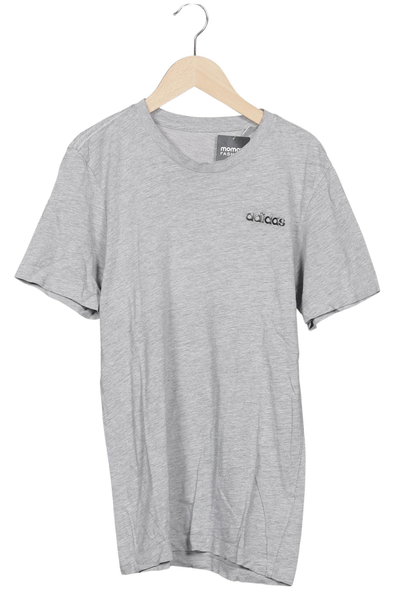 

adidas Herren T-Shirt, grau, Gr. 46