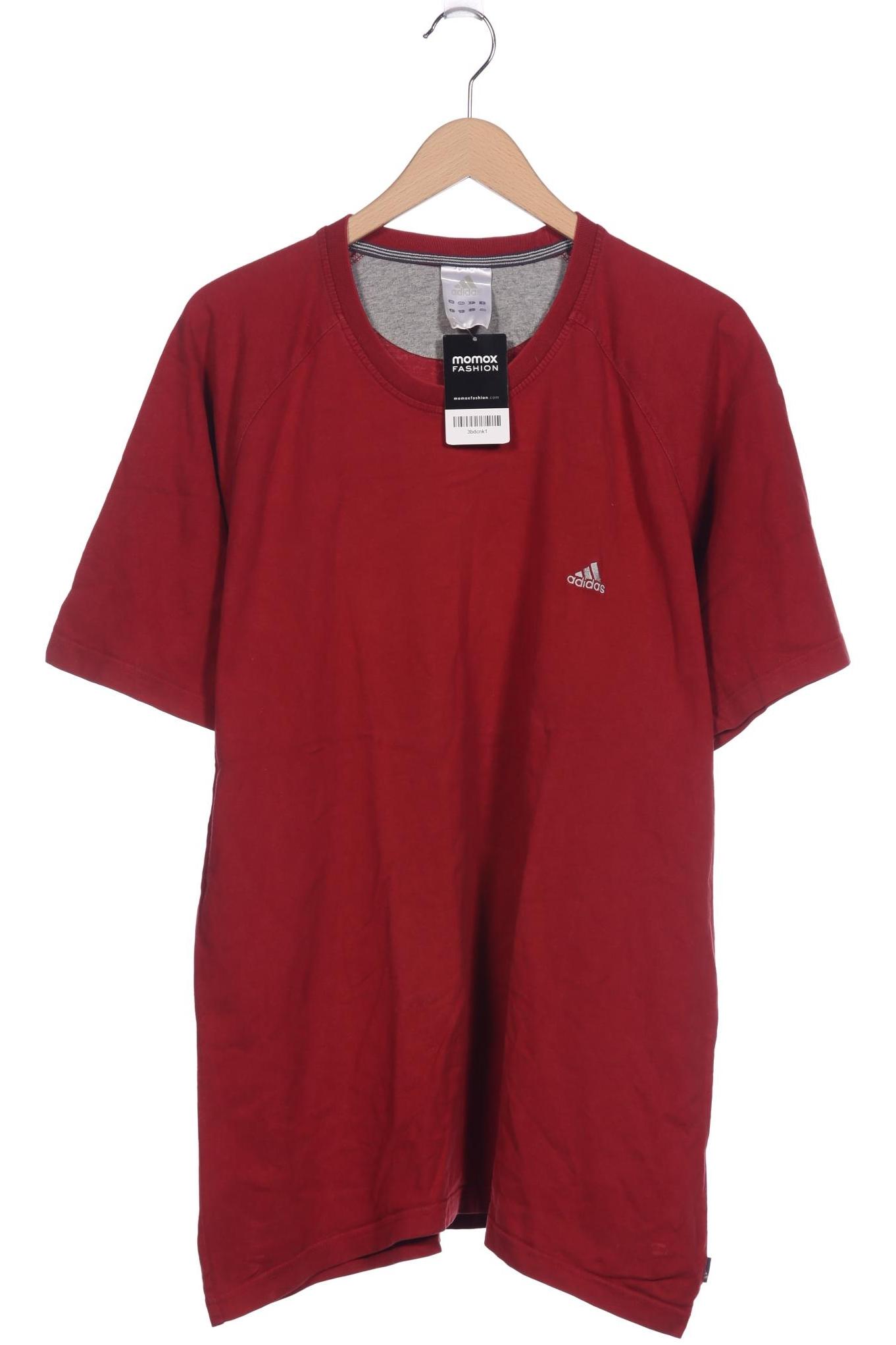 

adidas Herren T-Shirt, rot, Gr. 56