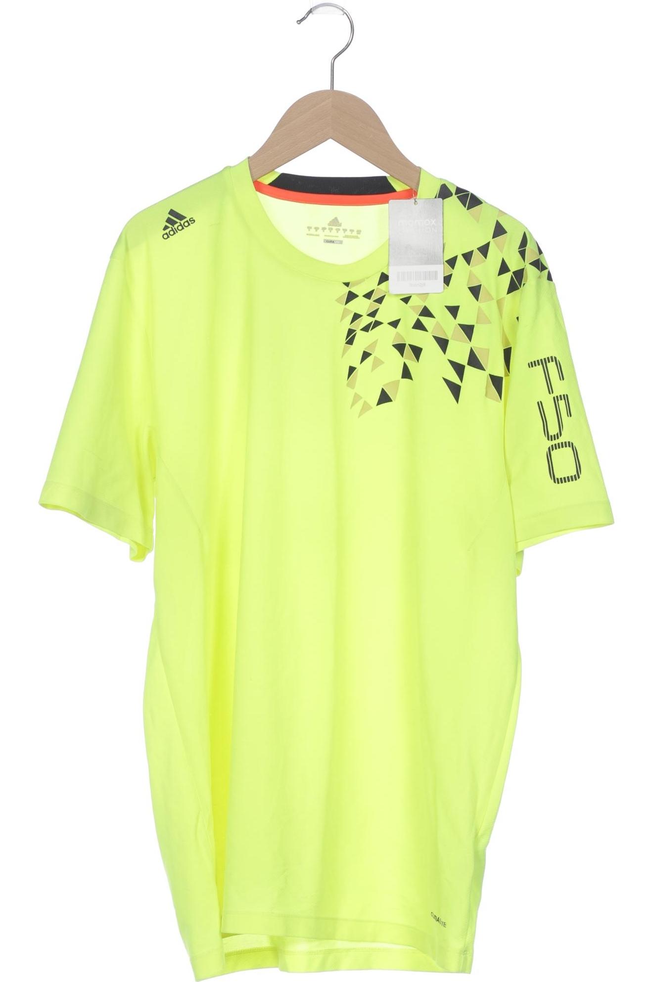 

adidas Herren T-Shirt, neon, Gr. 48