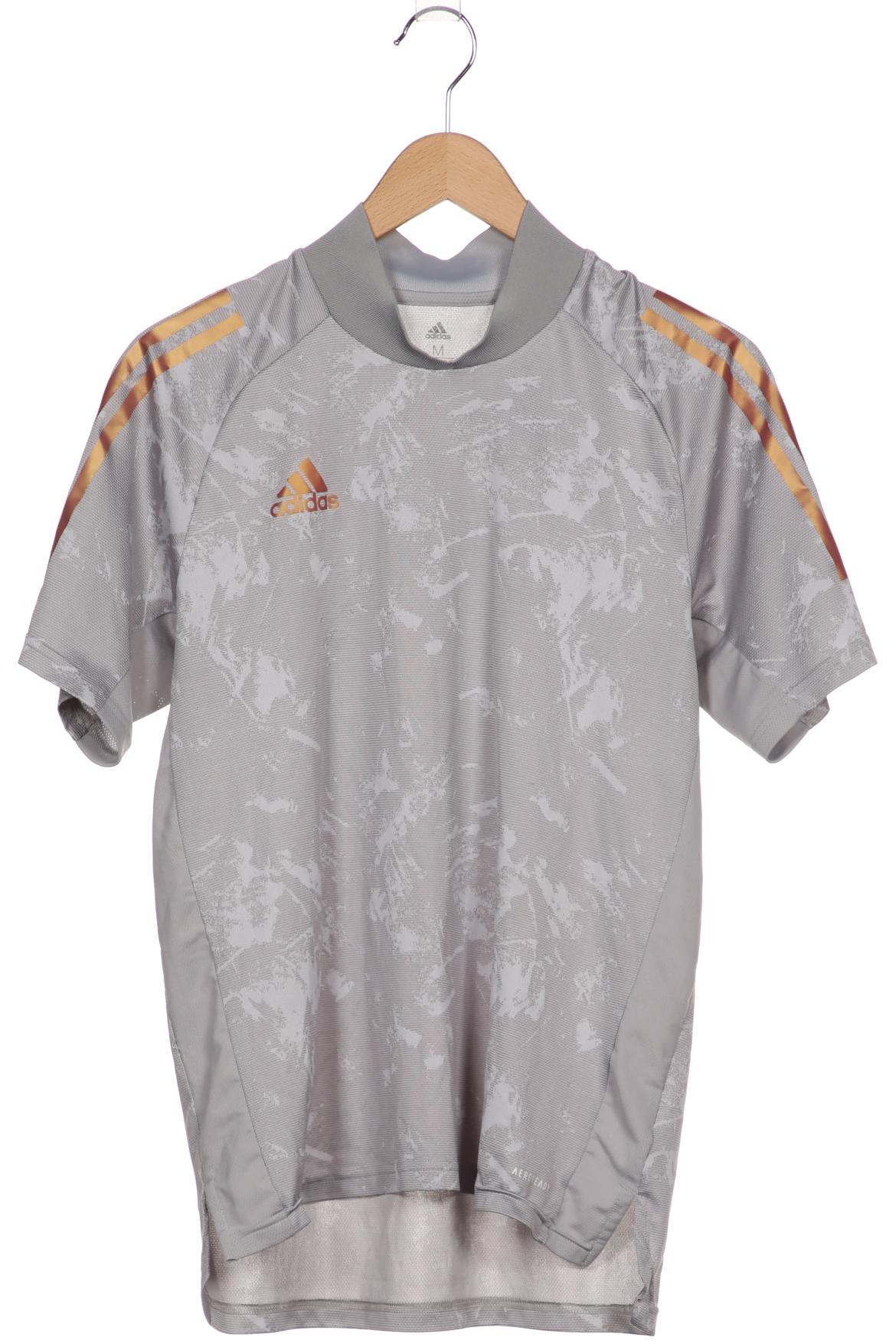 

adidas Herren T-Shirt, grau, Gr. 48