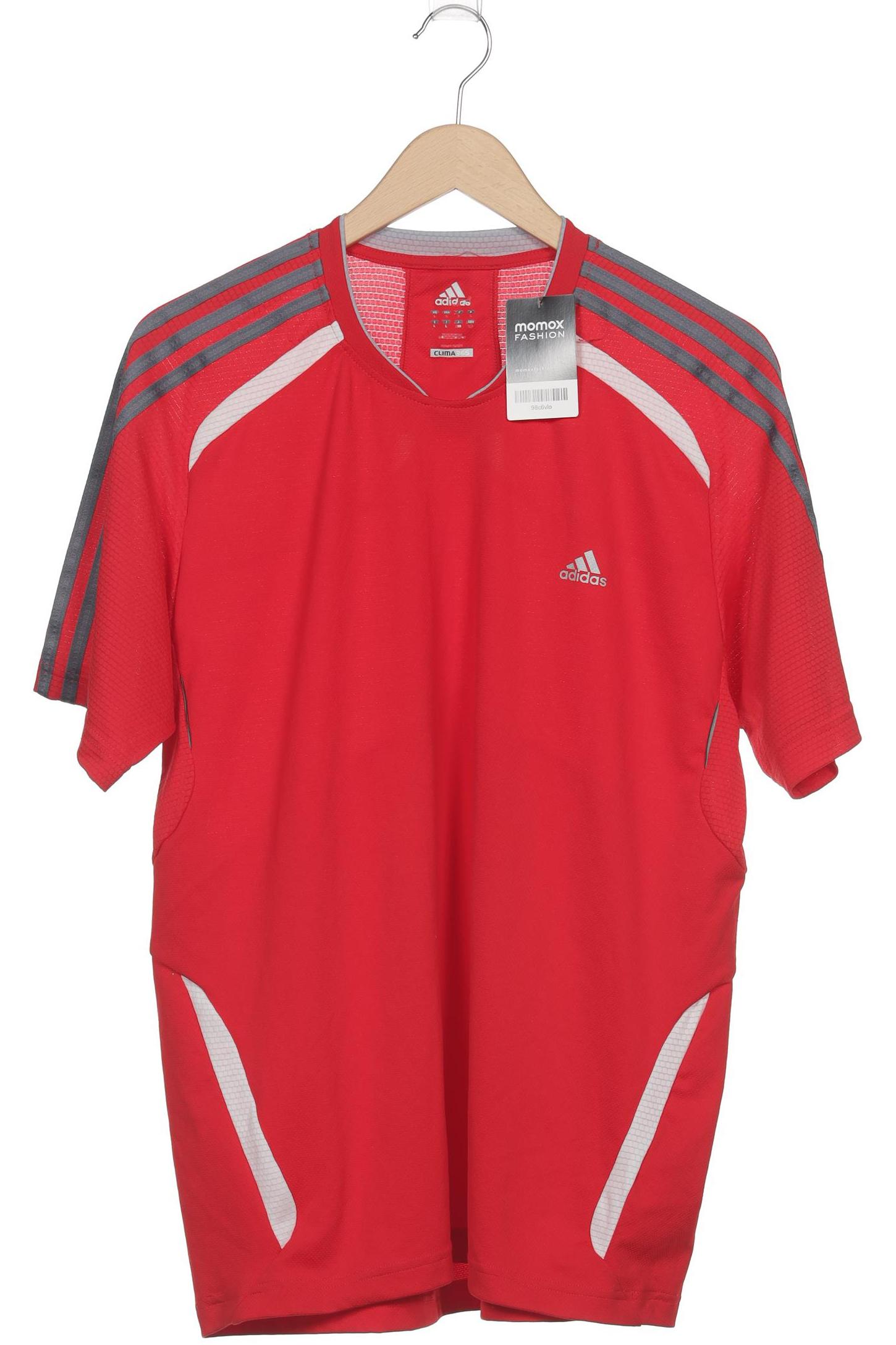 

adidas Herren T-Shirt, rot, Gr. 52