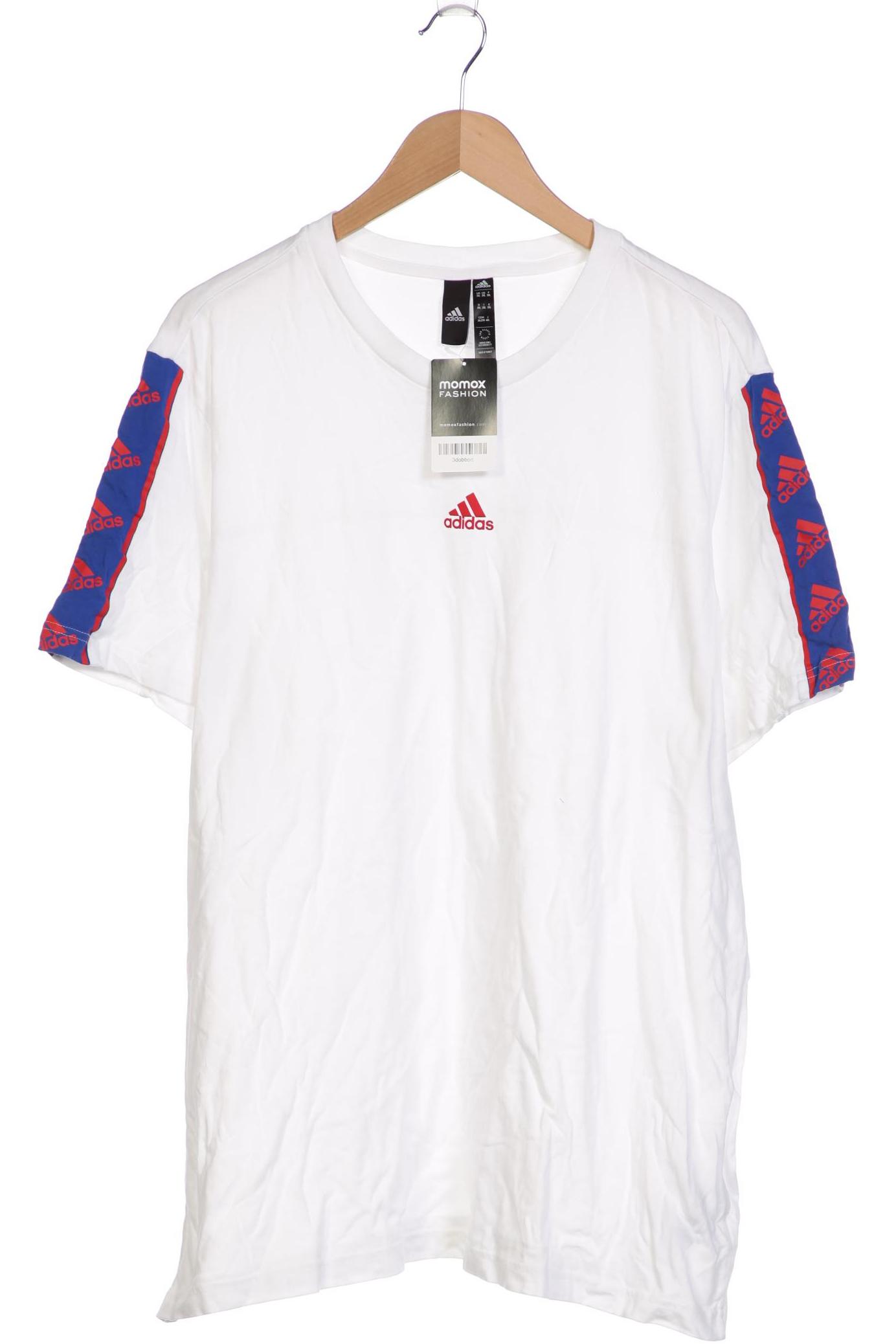 

adidas Herren T-Shirt, weiß, Gr. 56