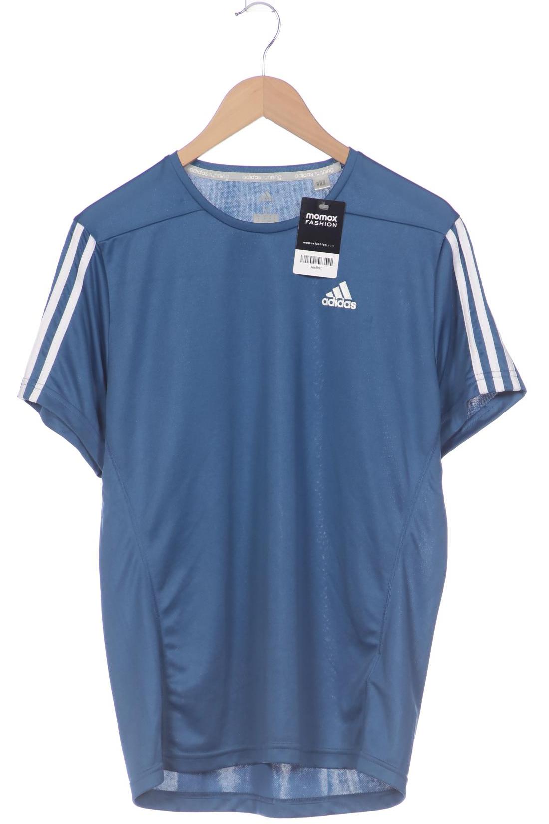 

adidas Herren T-Shirt, blau, Gr. 48