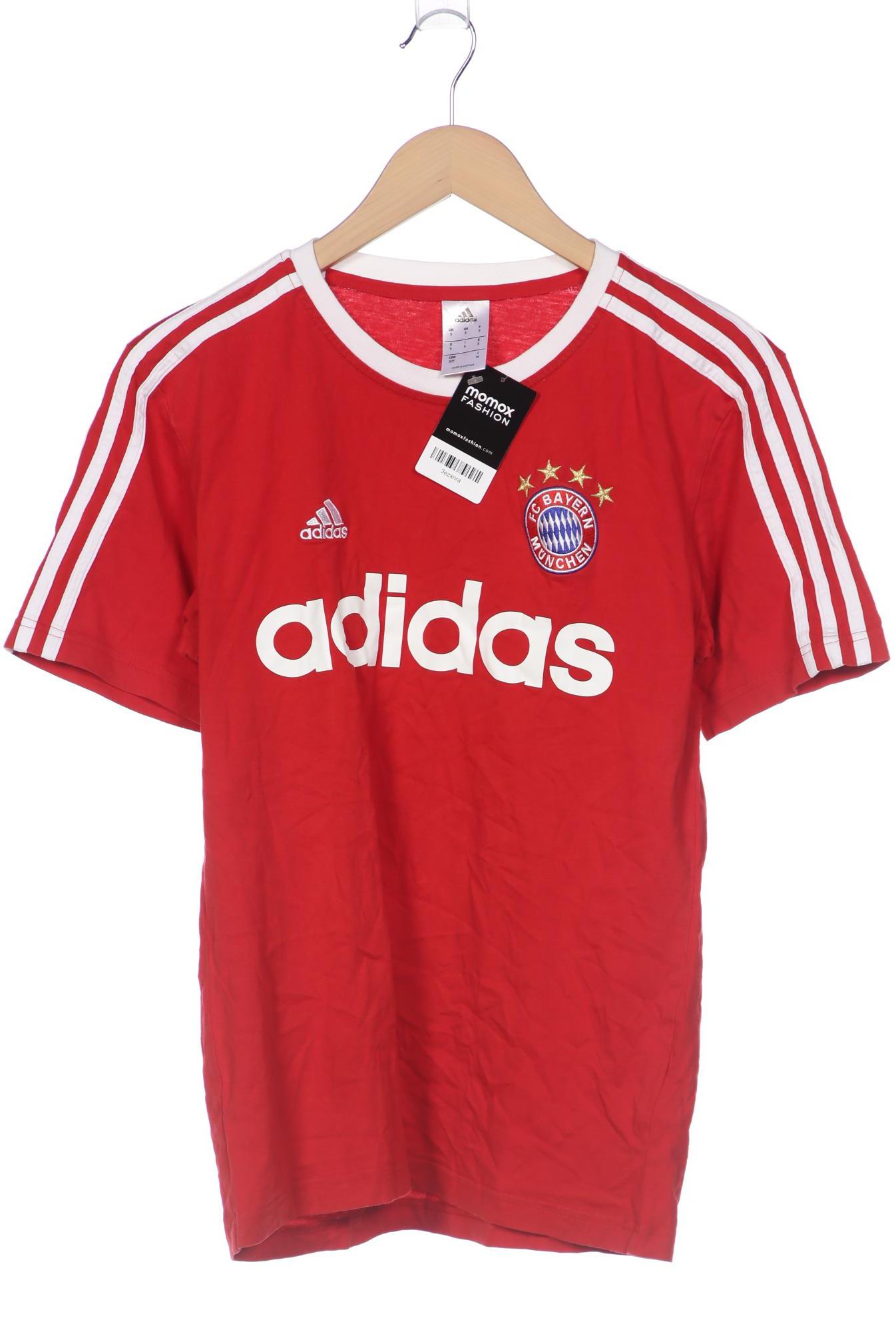 

adidas Herren T-Shirt, rot, Gr. 46