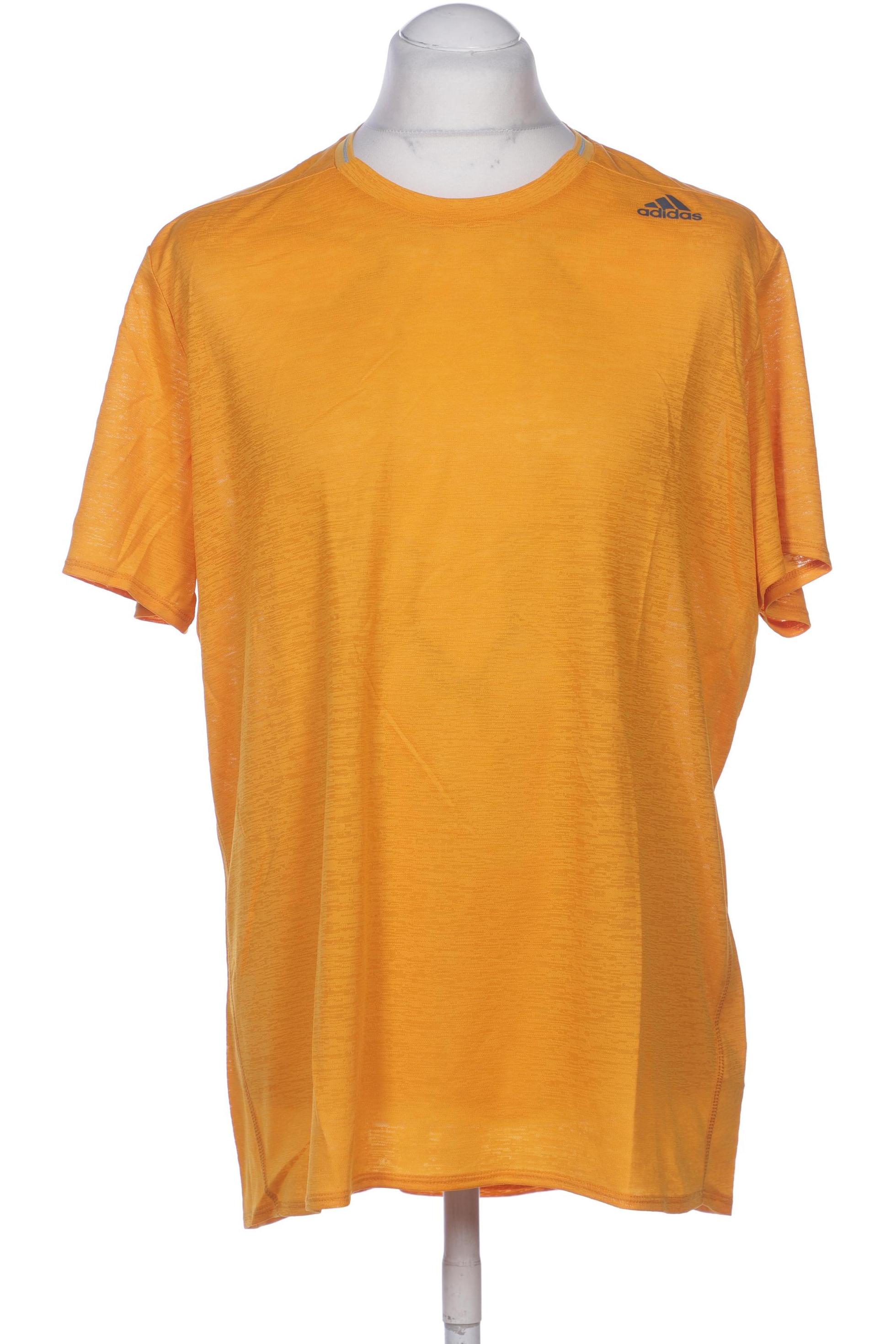 

adidas Herren T-Shirt, orange, Gr. 54