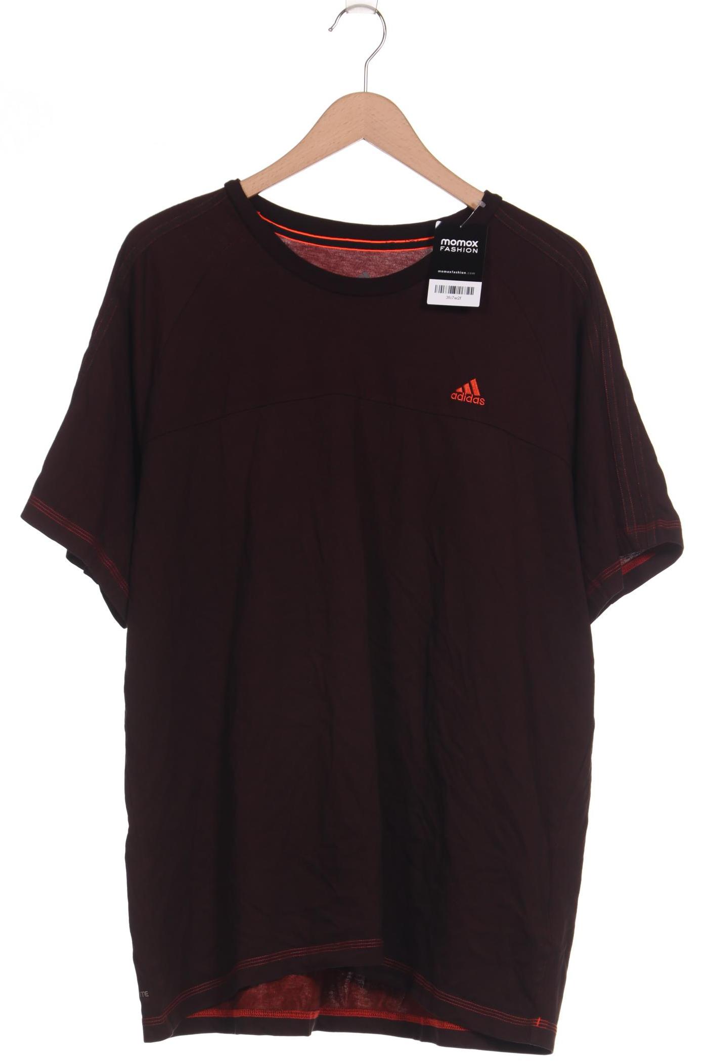 

adidas Herren T-Shirt, braun, Gr. 56