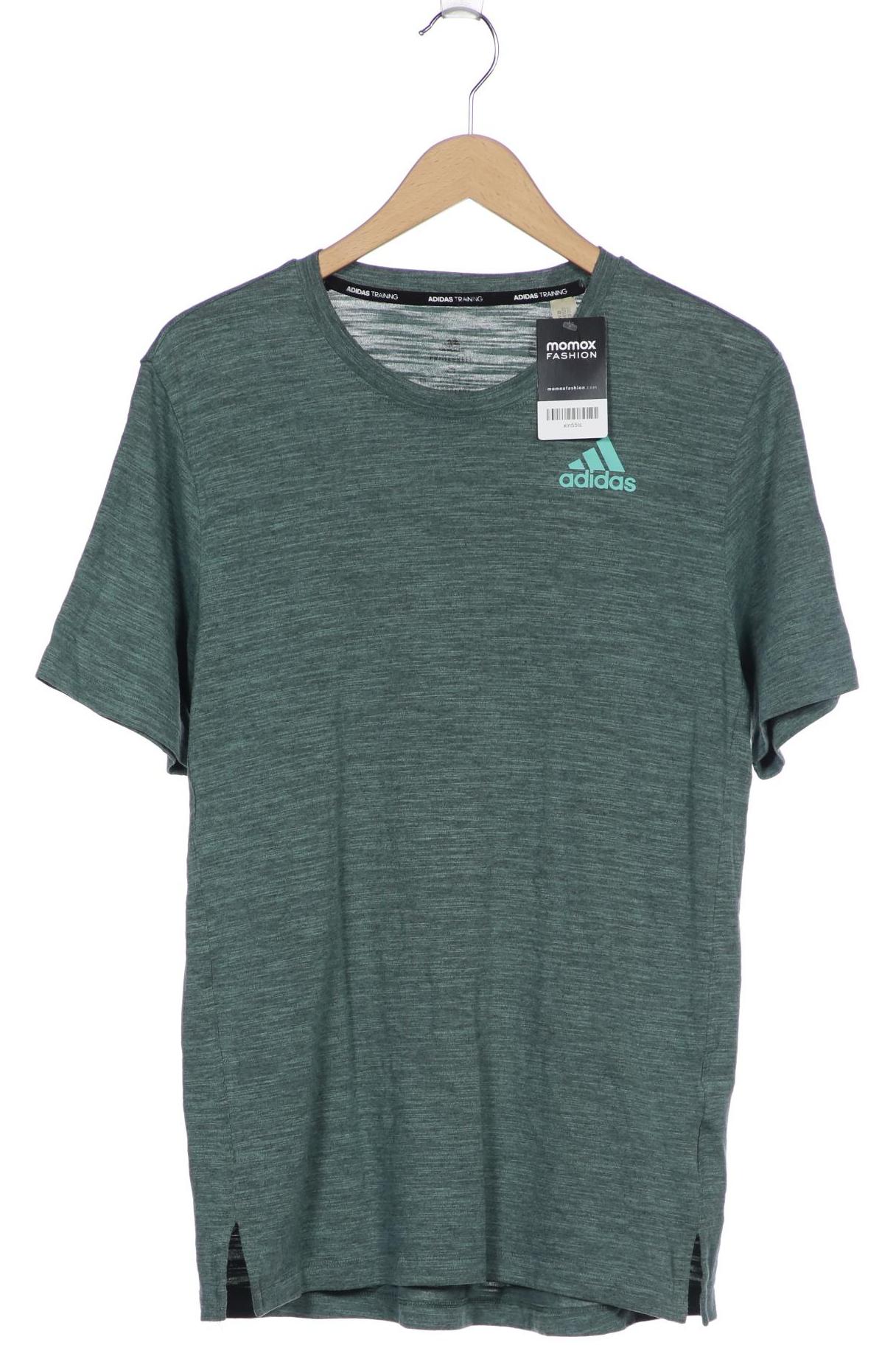 

adidas Herren T-Shirt, grün, Gr. 46