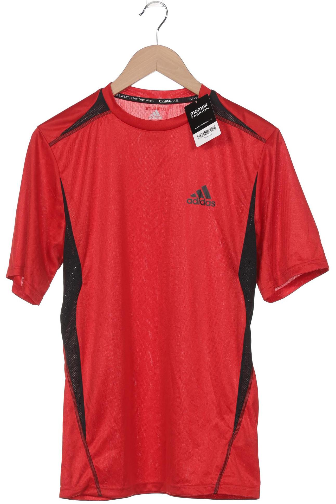 

adidas Herren T-Shirt, rot, Gr. 46
