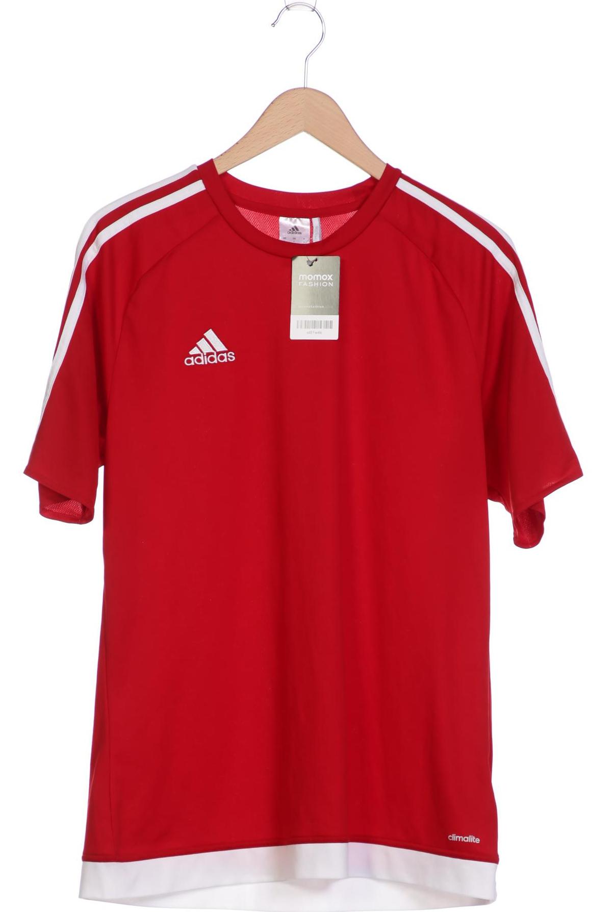 

adidas Herren T-Shirt, rot, Gr. 52