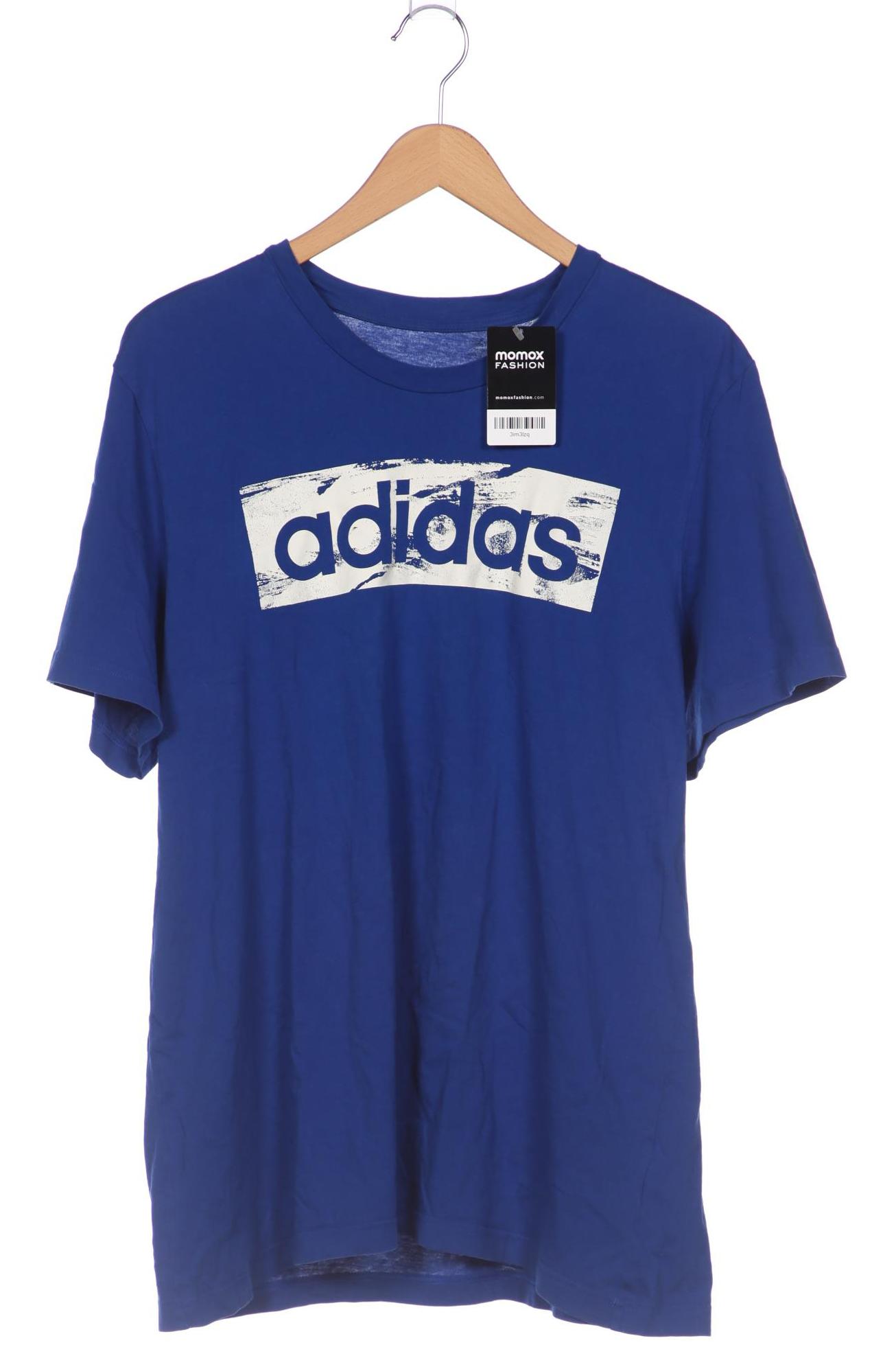 

adidas Herren T-Shirt, blau, Gr. 54