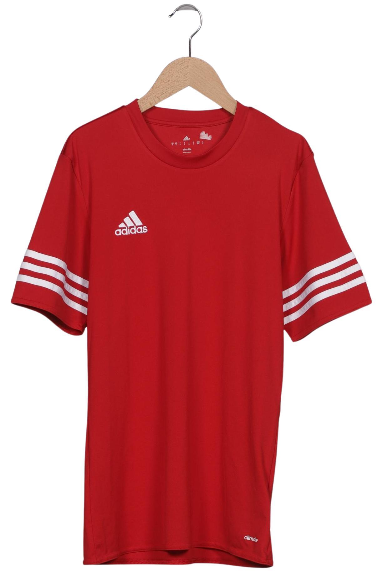 

adidas Herren T-Shirt, rot, Gr. 46