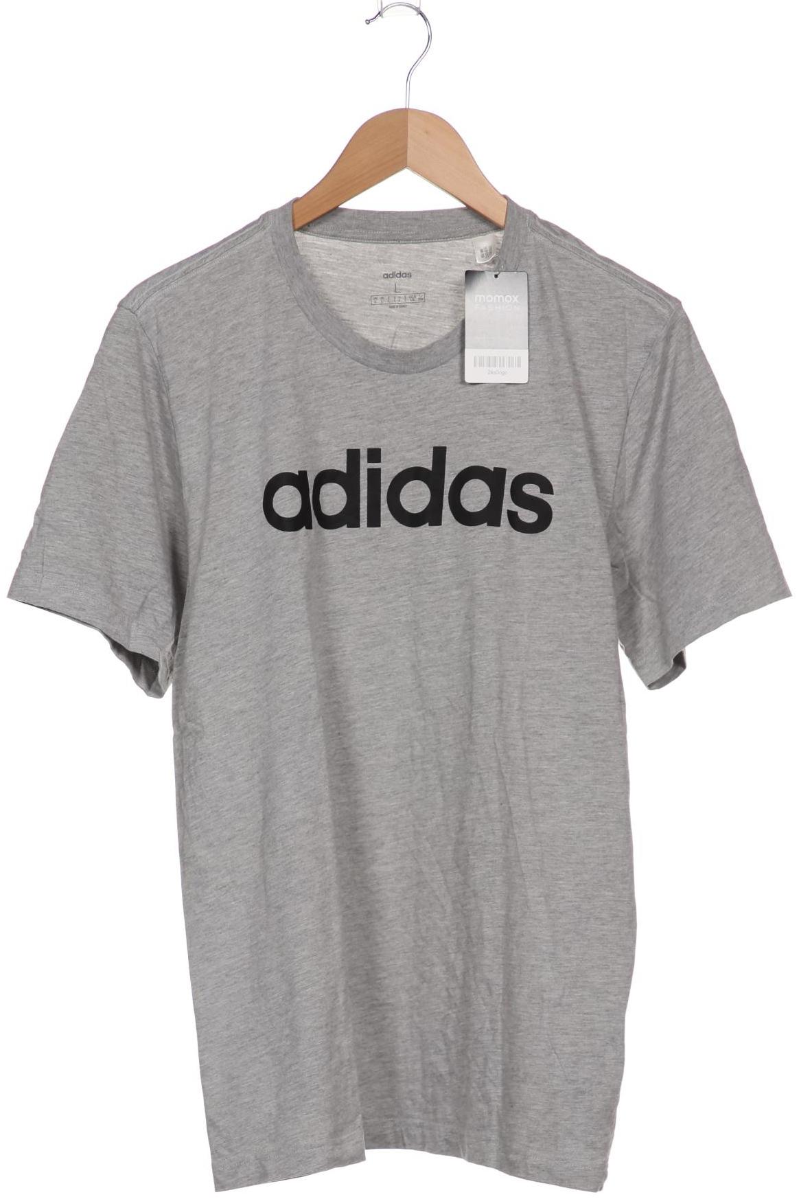 

adidas Herren T-Shirt, grau, Gr. 52