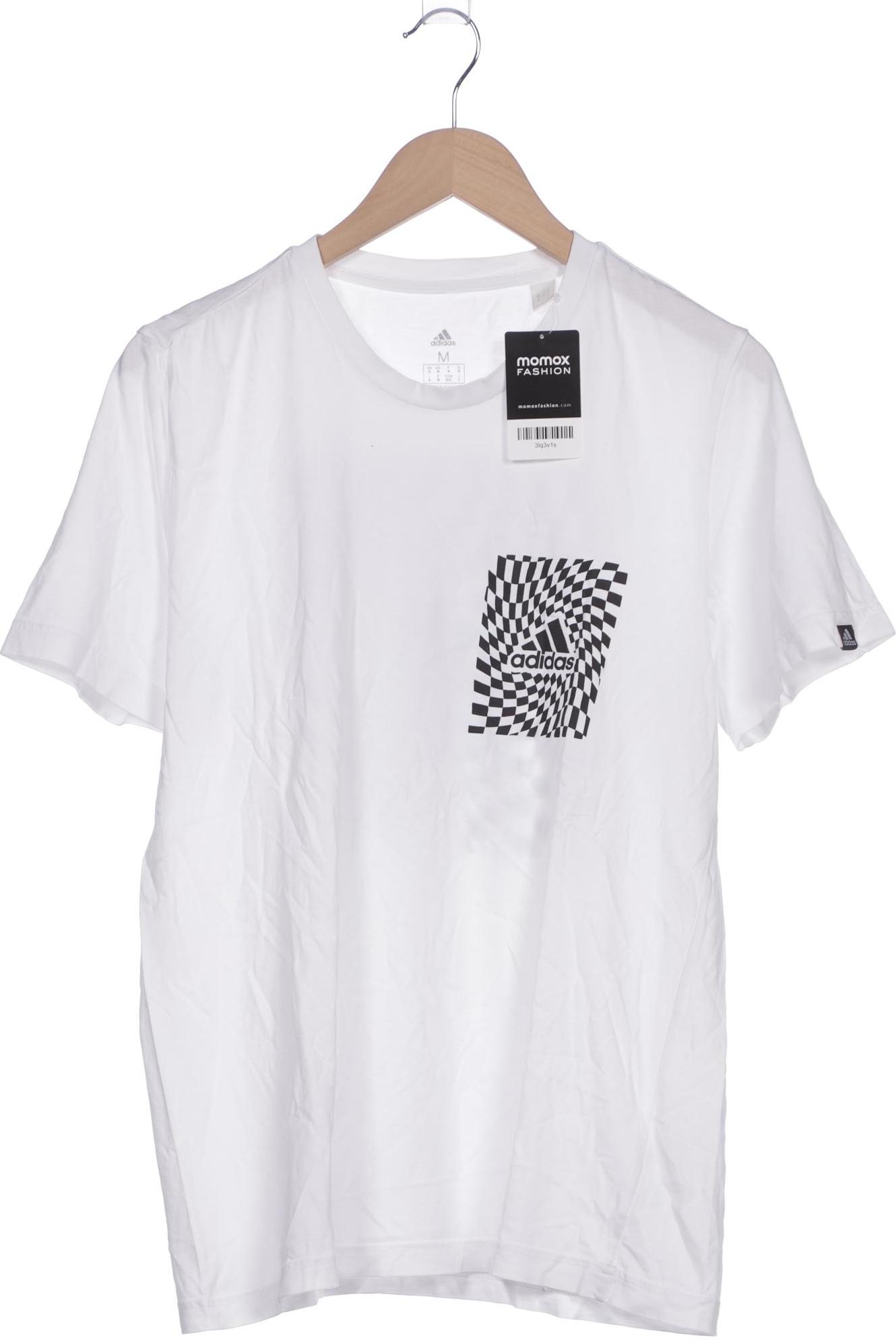 

adidas Herren T-Shirt, weiß, Gr. 48