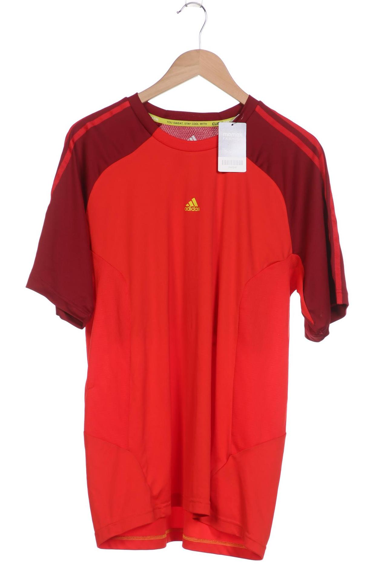 

adidas Herren T-Shirt, rot, Gr. 54