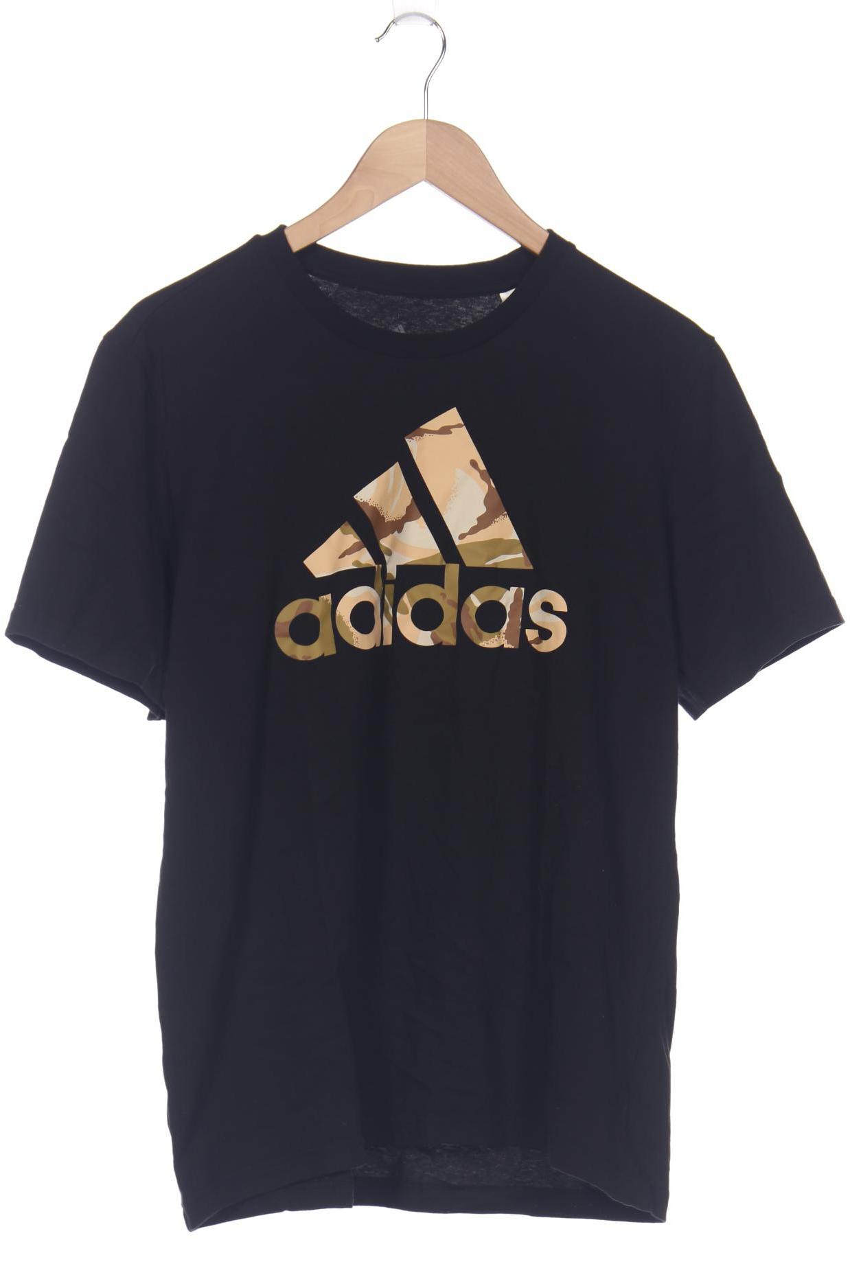 

adidas Herren T-Shirt, schwarz, Gr. 48