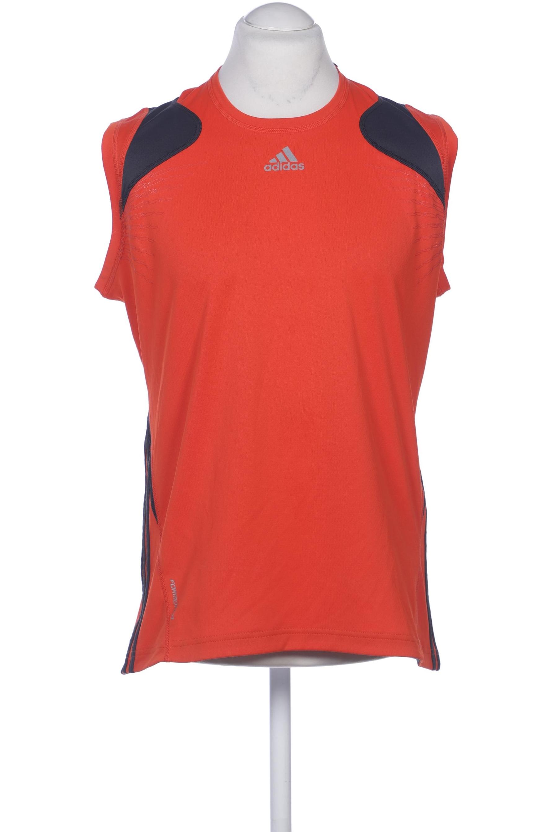 

adidas Herren T-Shirt, orange, Gr. 48
