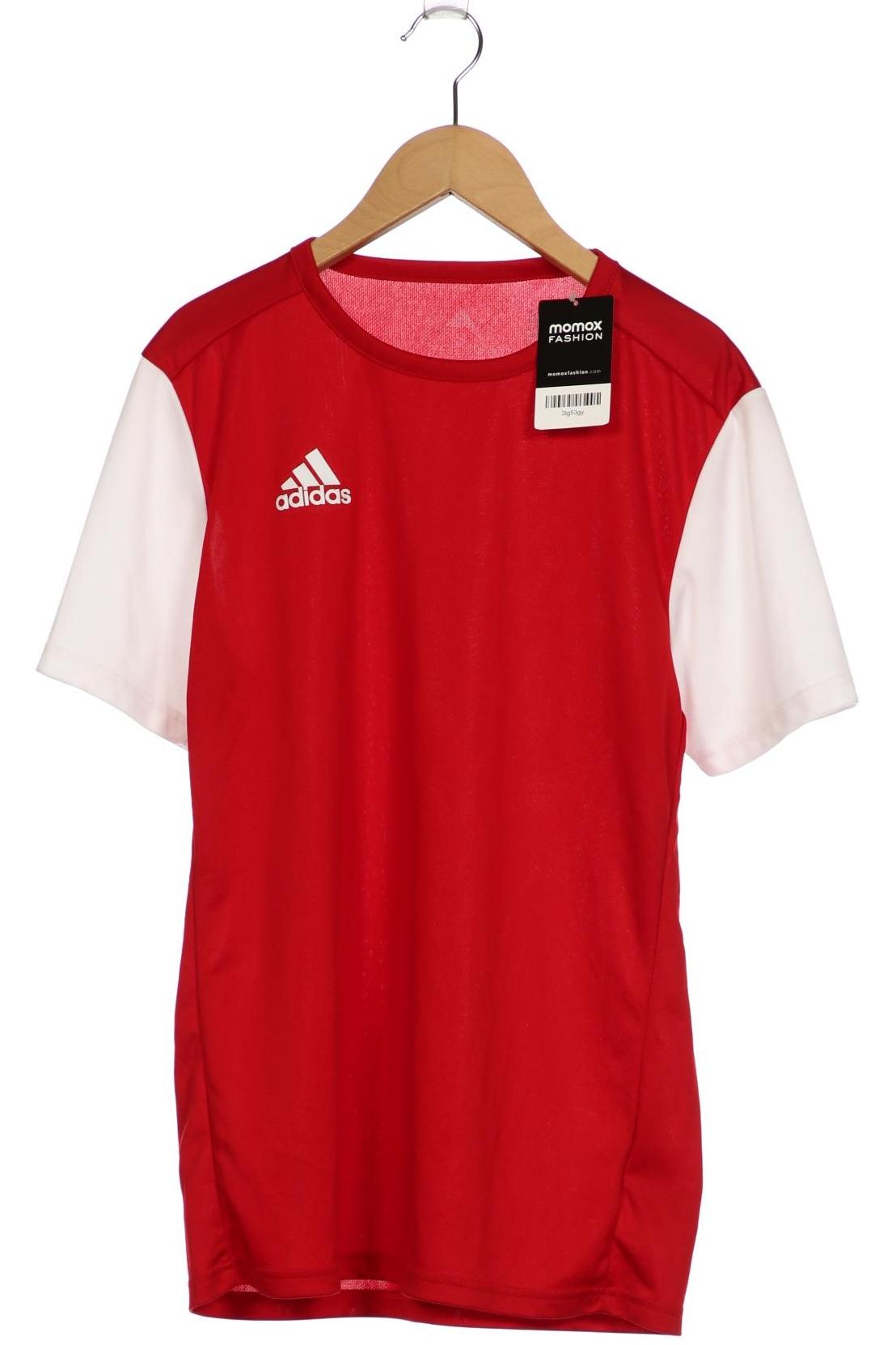 

adidas Herren T-Shirt, rot, Gr. 46