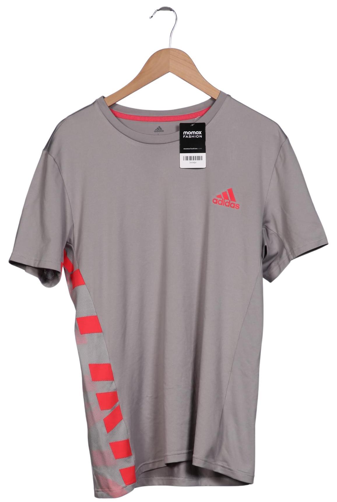 

adidas Herren T-Shirt, grau, Gr. 52