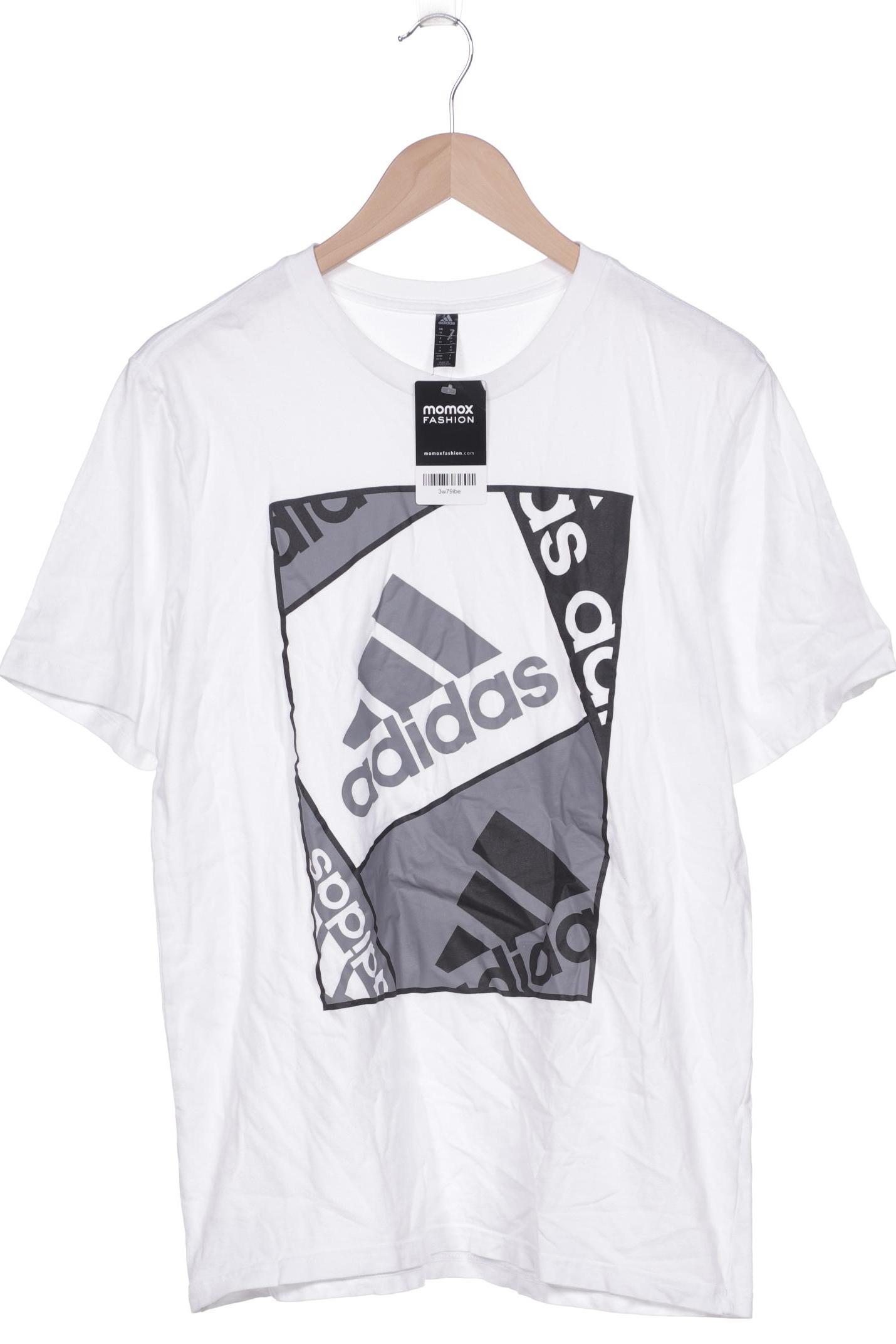 

adidas Herren T-Shirt, weiß