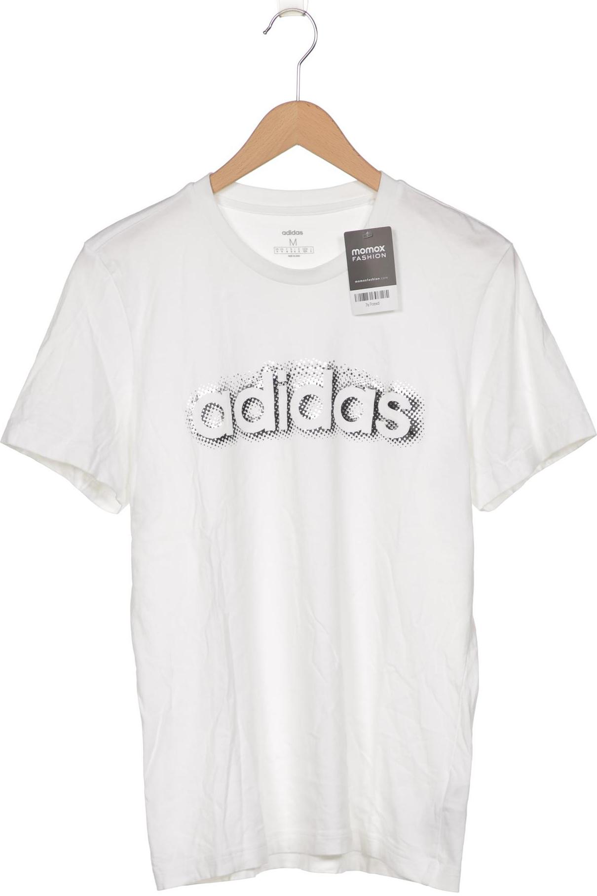 

adidas Herren T-Shirt, weiß, Gr. 48