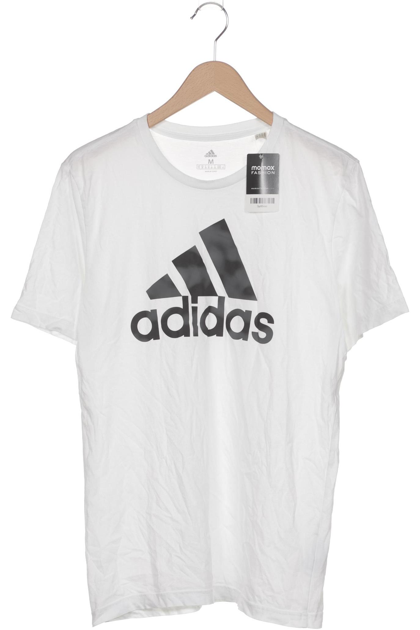 

adidas Herren T-Shirt, weiß, Gr. 48