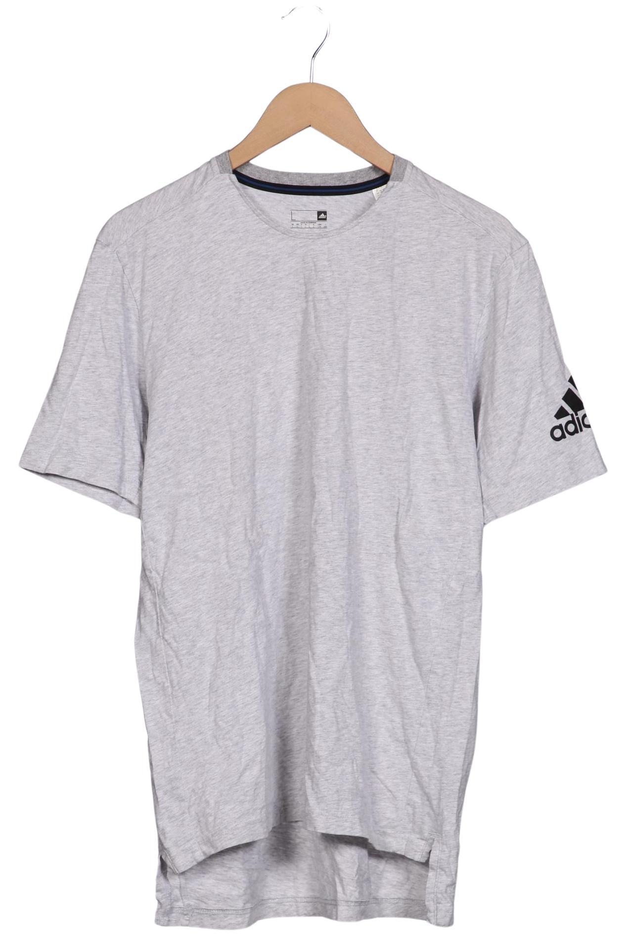 

adidas Herren T-Shirt, grau, Gr. 52