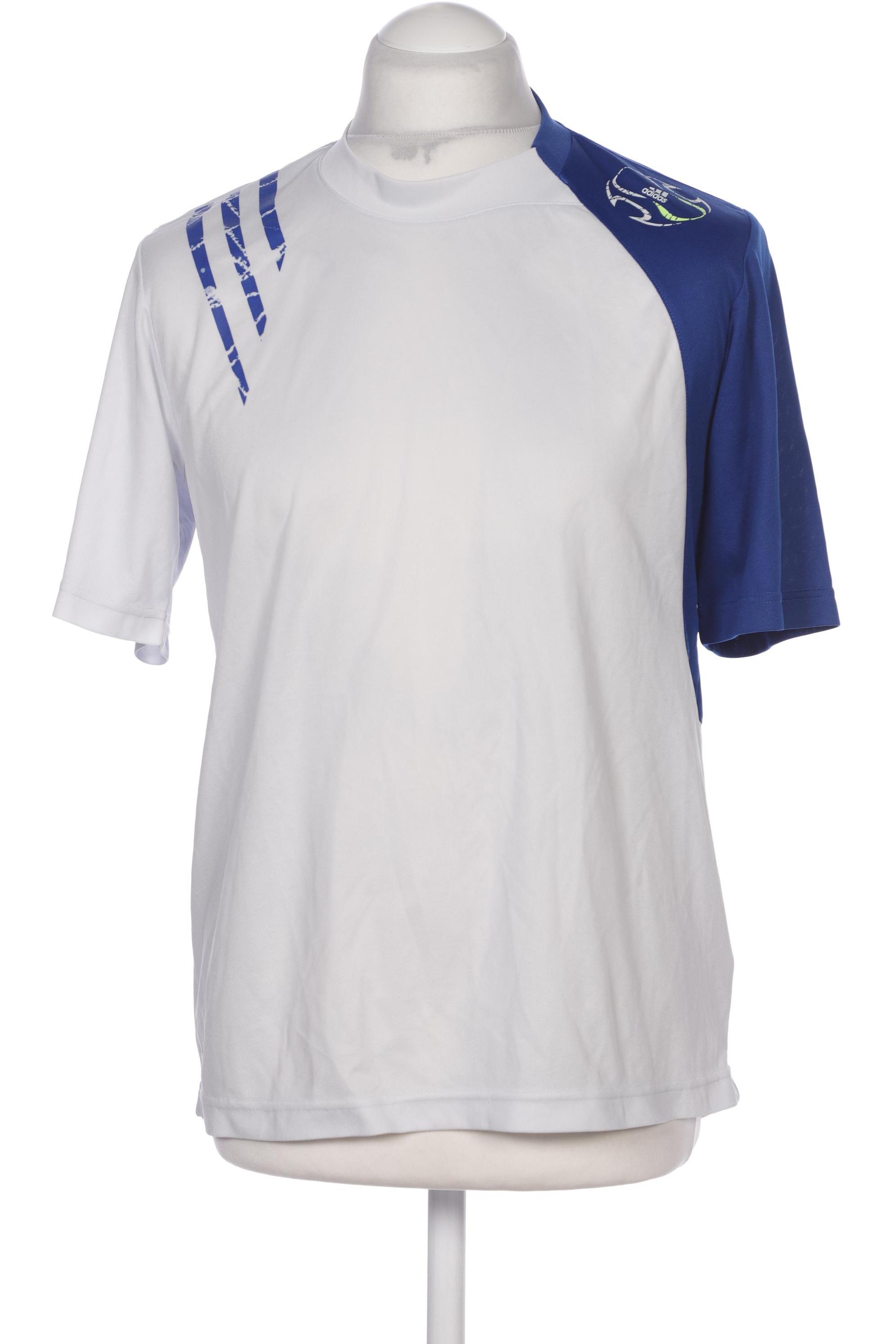 

adidas Herren T-Shirt, weiß, Gr. 48