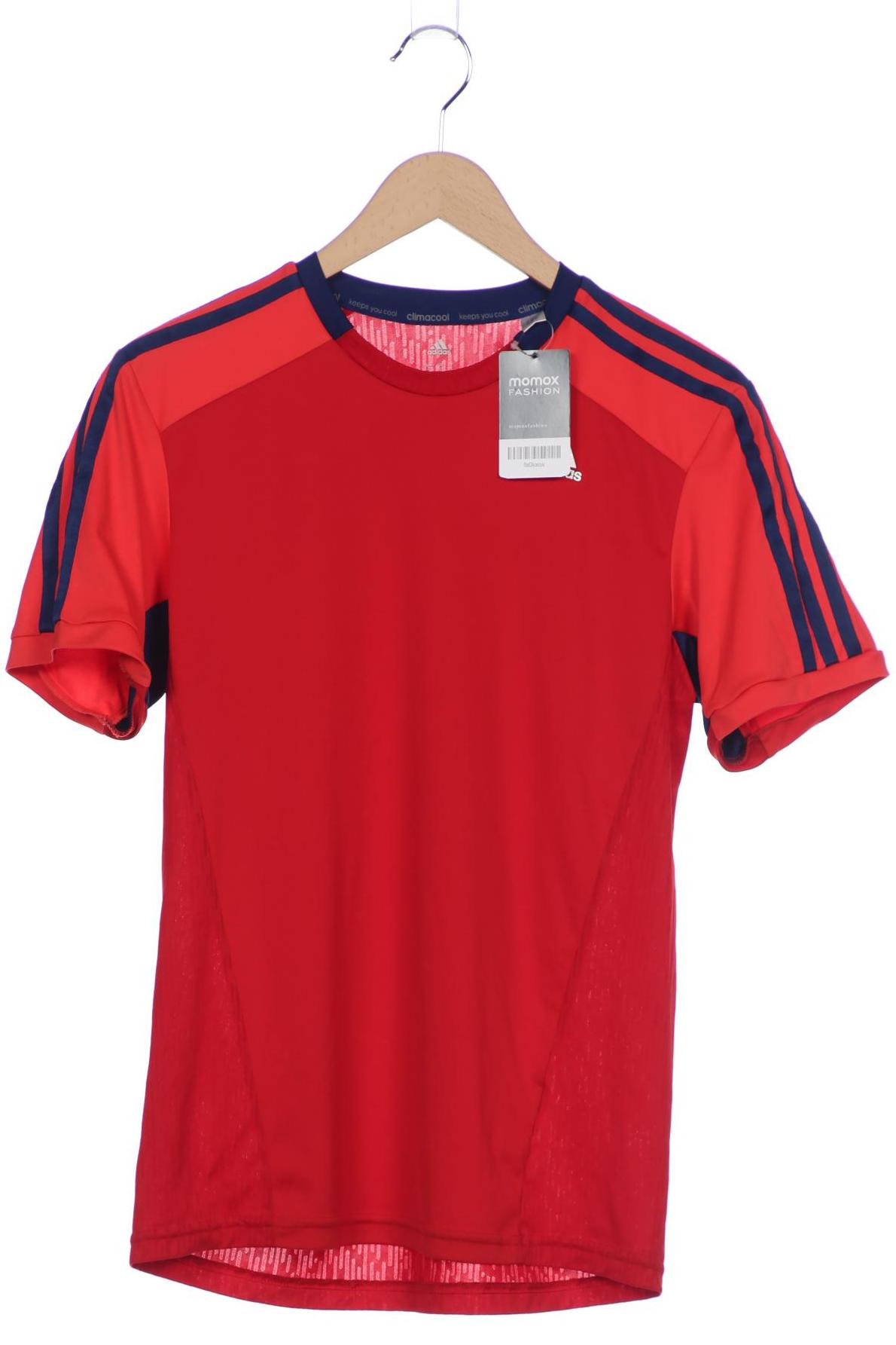 

adidas Herren T-Shirt, rot, Gr. 46
