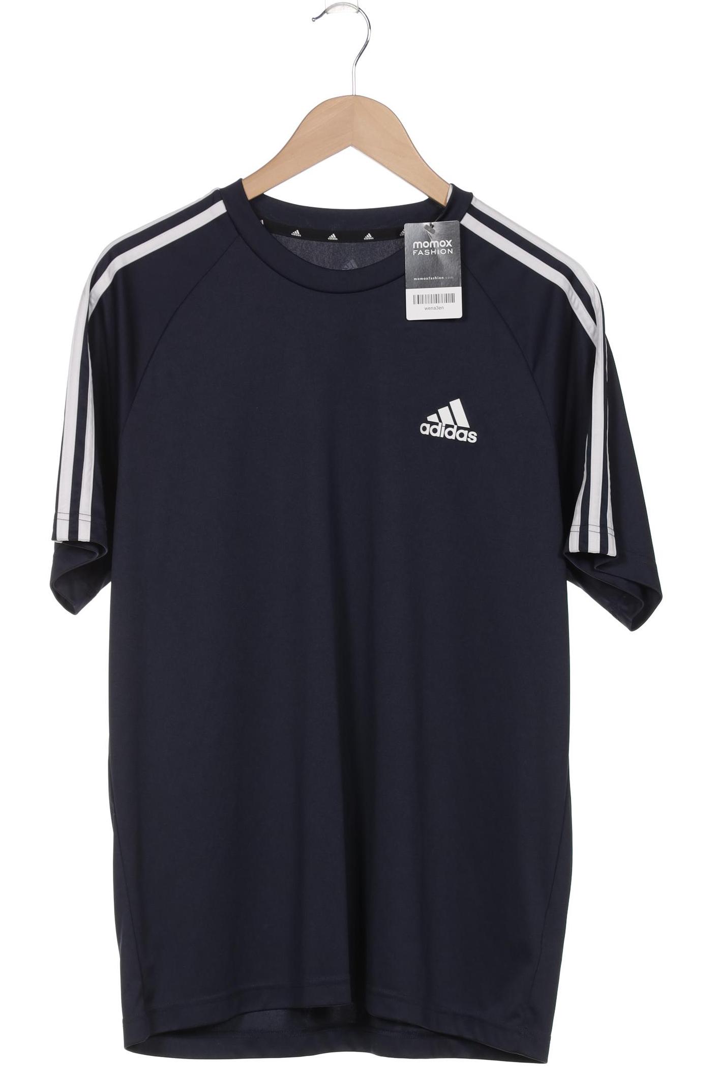 

adidas Herren T-Shirt, marineblau, Gr. 52